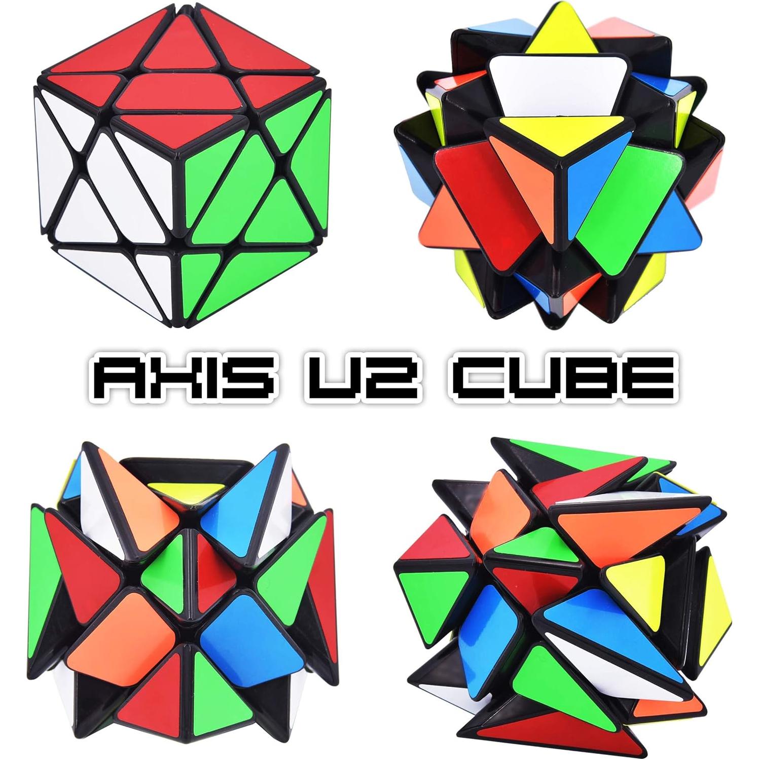 JoyTown Conjunto 2 Cubos Velocidad 3x3 YJ Eje V2 Soportes