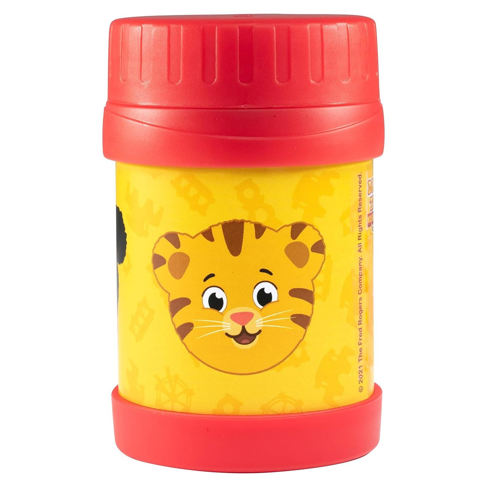 Tarro Térmico Aislado SCS Direct Daniel Tiger 368.5g Rojo