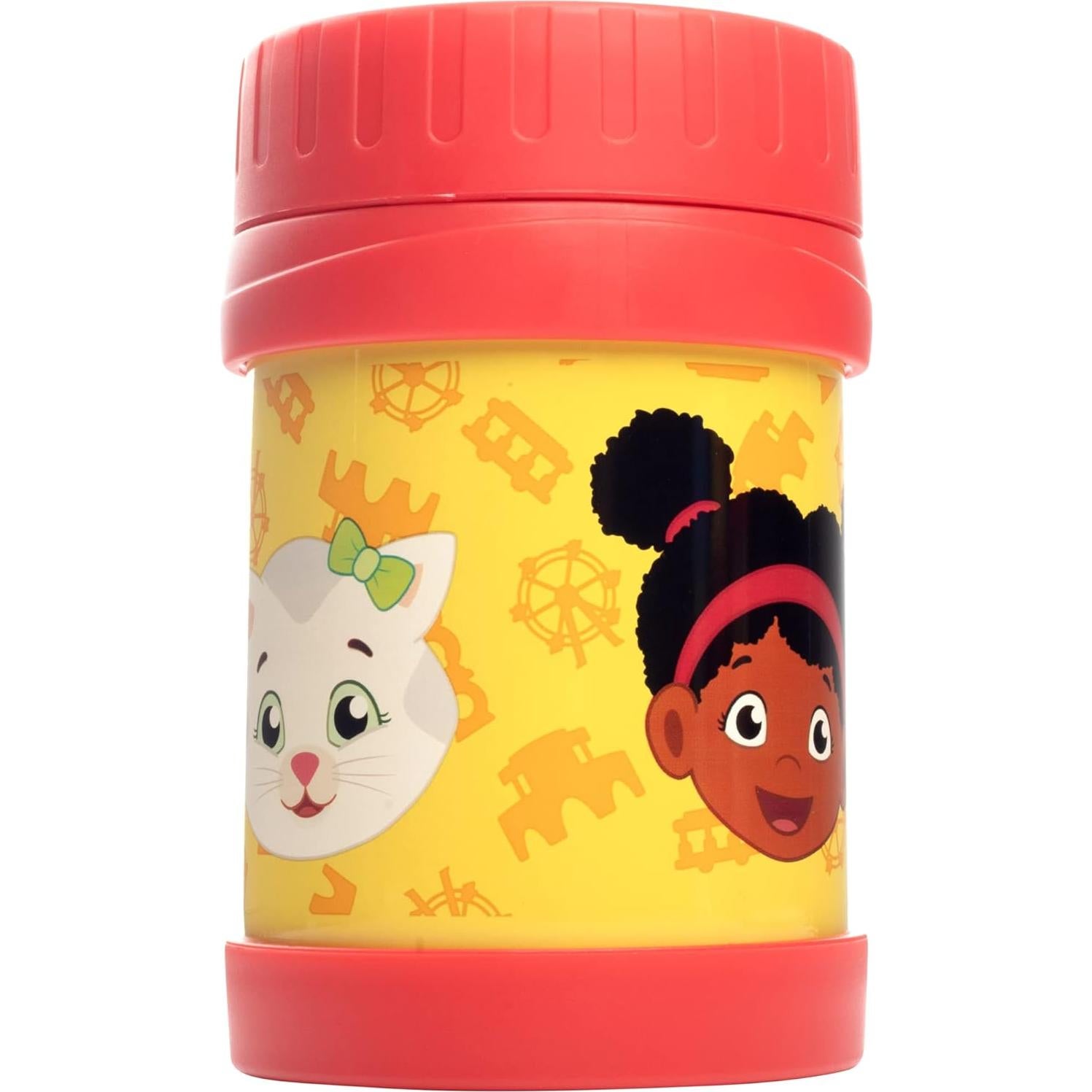 Tarro Térmico Aislado SCS Direct Daniel Tiger 368.5g Rojo