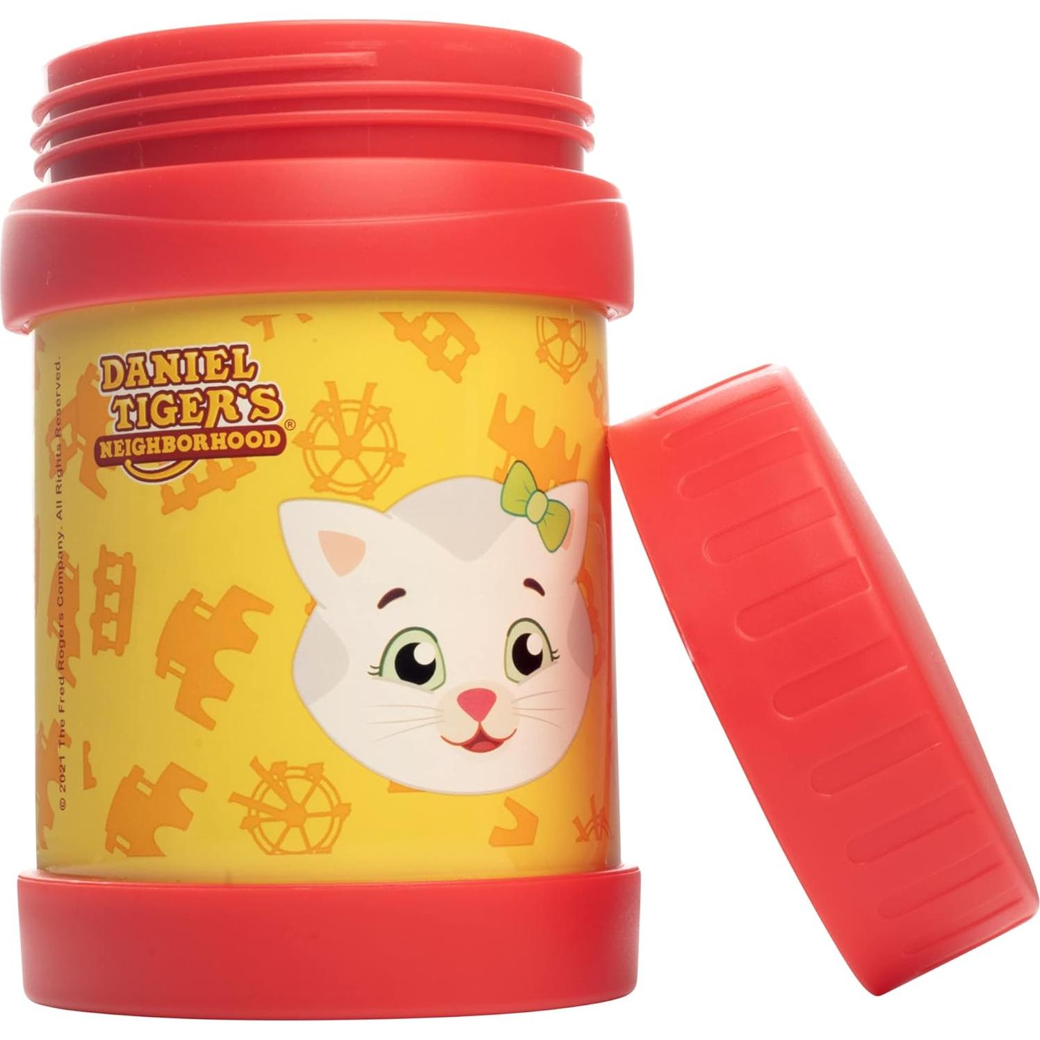 Tarro Térmico Aislado SCS Direct Daniel Tiger 368.5g Rojo