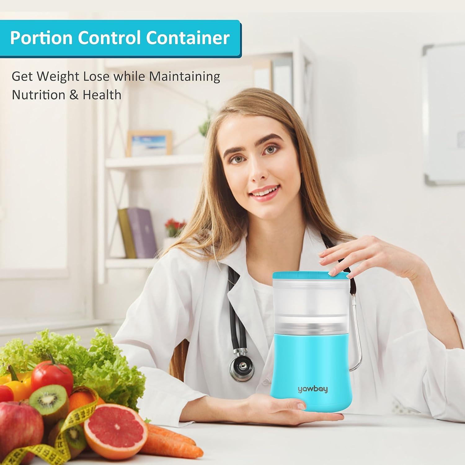 Termo Comida Caliente Yawbay 28oz Acero Inoxidable Azul