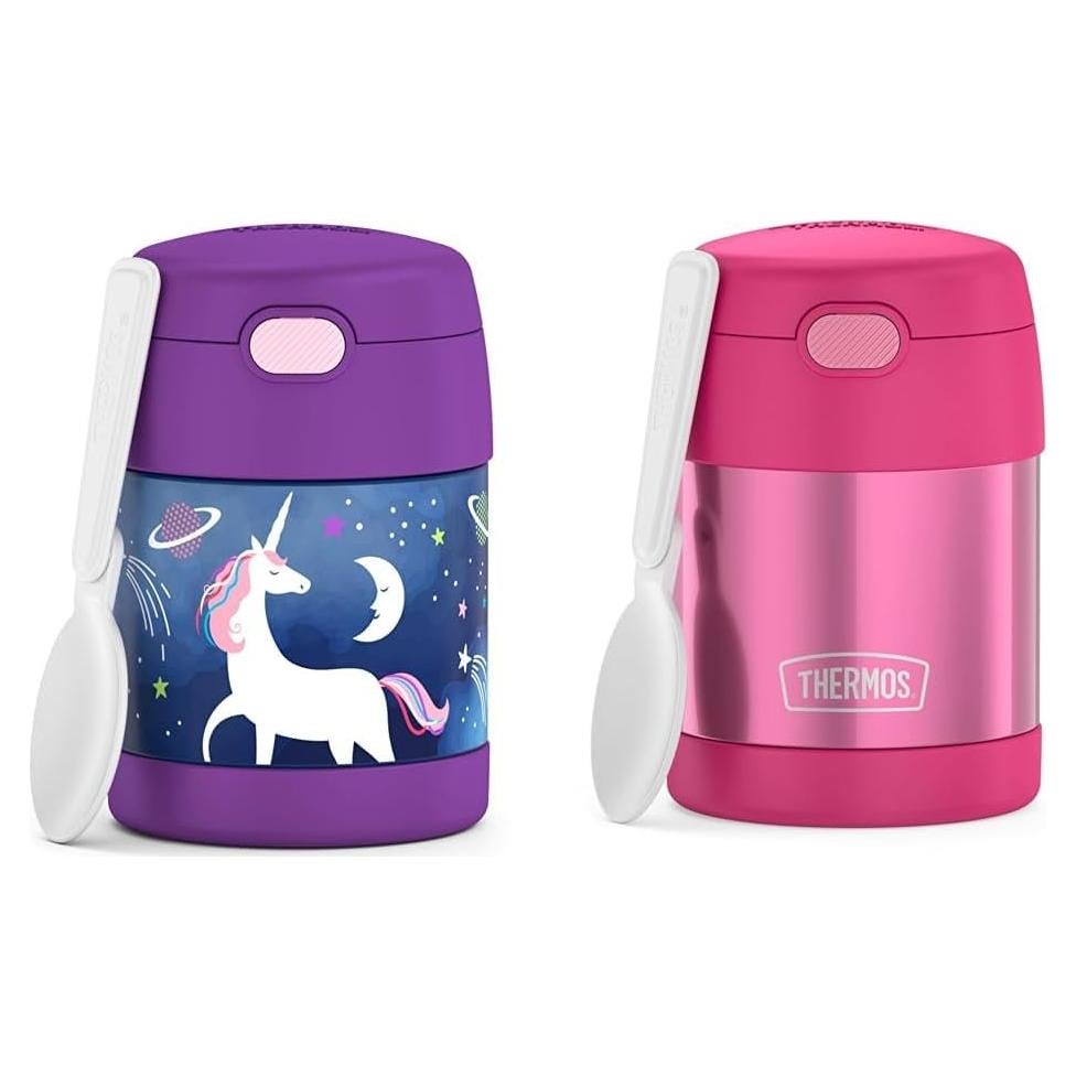 Tarro de Comida Aislado Thermos FUNtainer 295ml Unicornio Rosa
