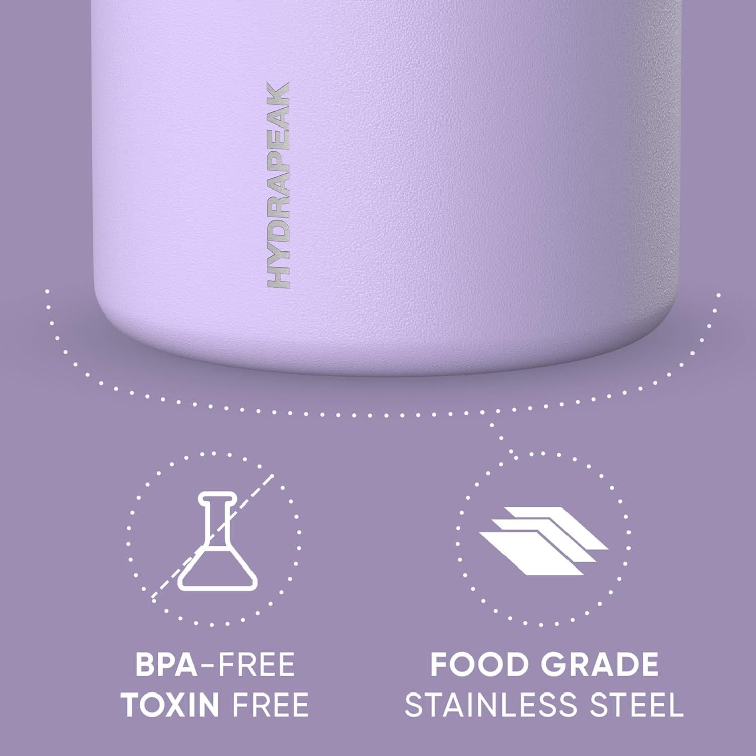 Tarro de Comida Aislado Hydrapeak 25oz Acero Inoxidable Lavanda