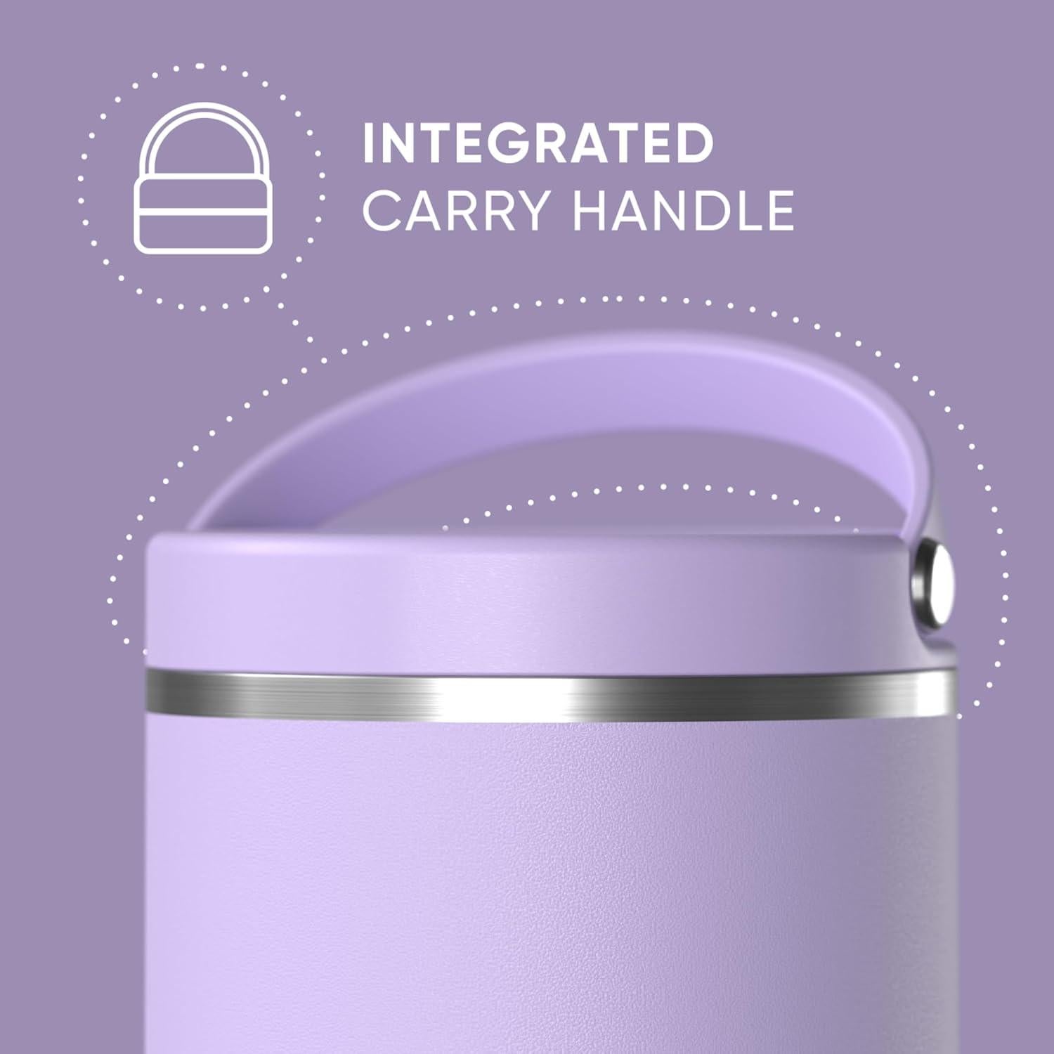 Tarro de Comida Aislado Hydrapeak 25oz Acero Inoxidable Lavanda