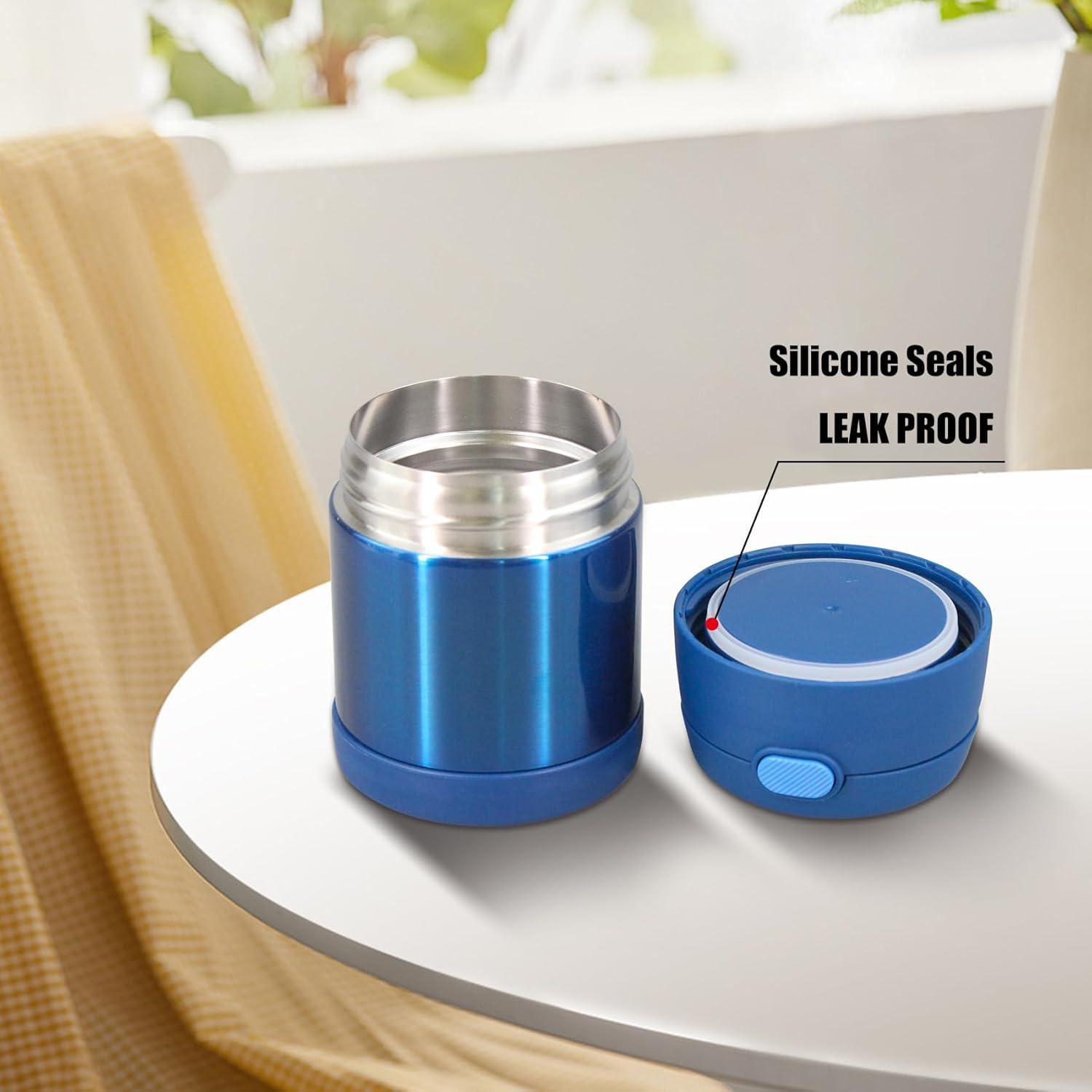 Juntas de Reemplazo KLOWOAH para Tarro Thermos Funtainer 10 Oz - Set de 4