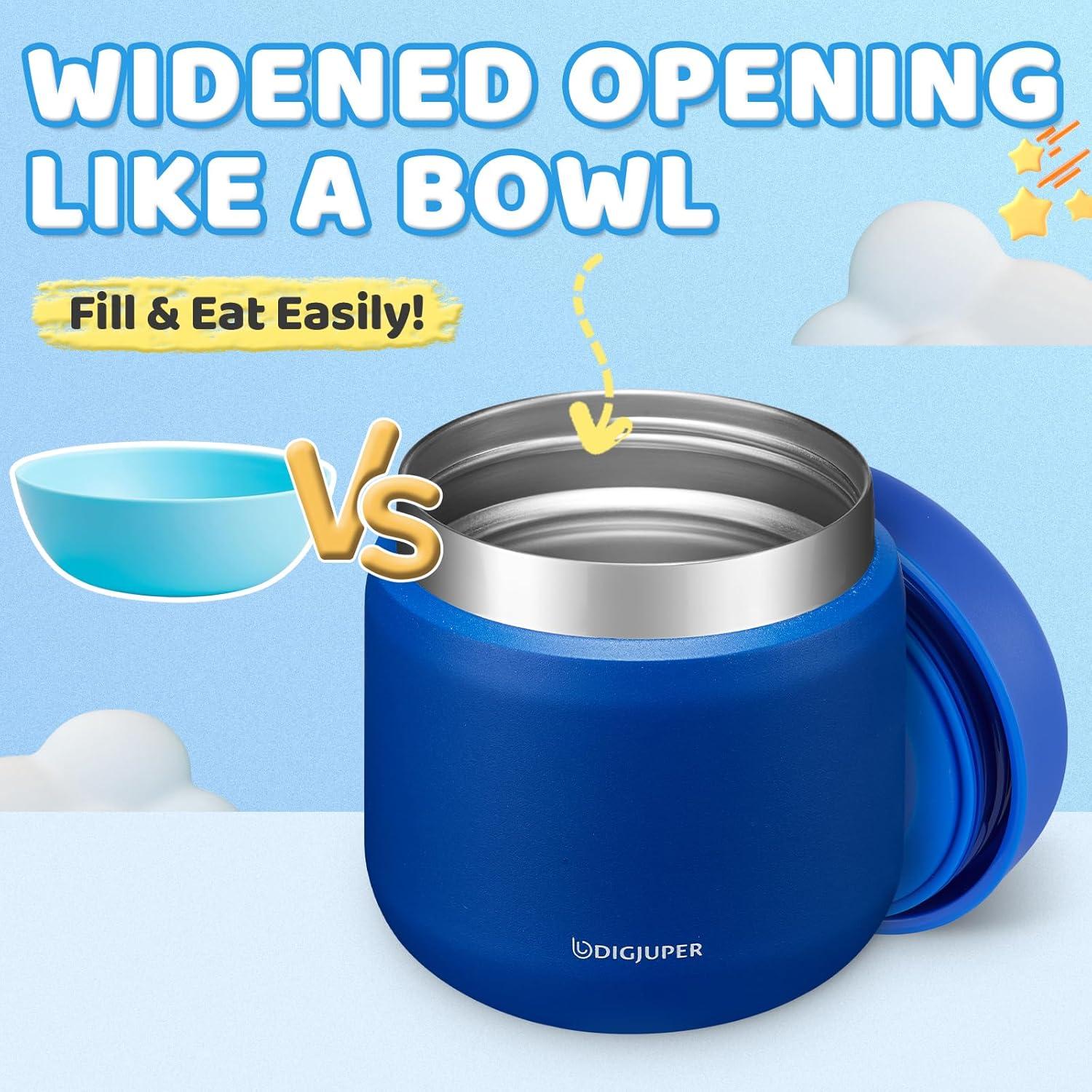 Termo Aislado para Comida 9oz DIGJUPER Sirena con Bolsa