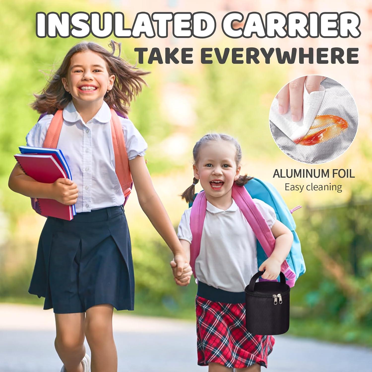 Termo Aislado para Comida 9oz DIGJUPER Sirena con Bolsa