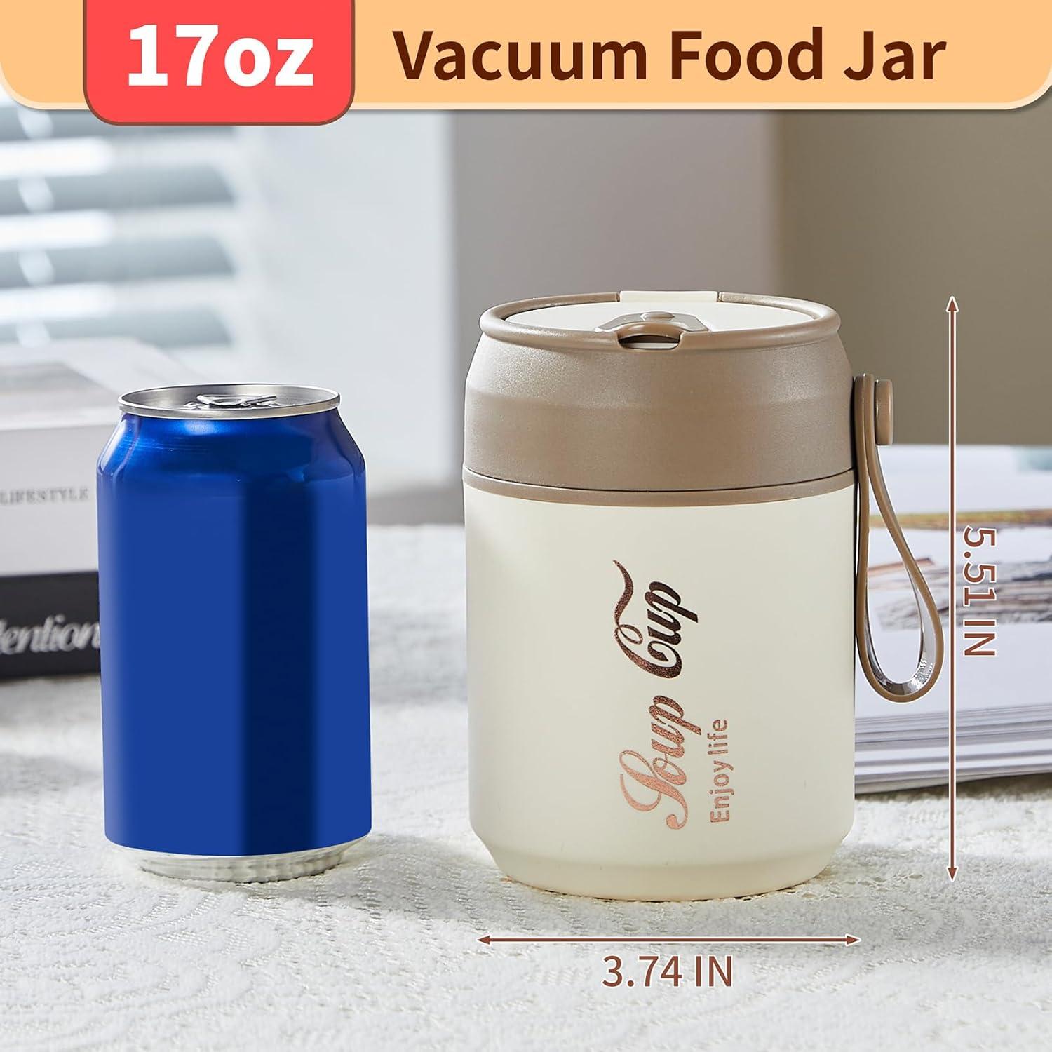 Tarro Térmico Xeipenfit 17oz Acero Inoxidable Aislado