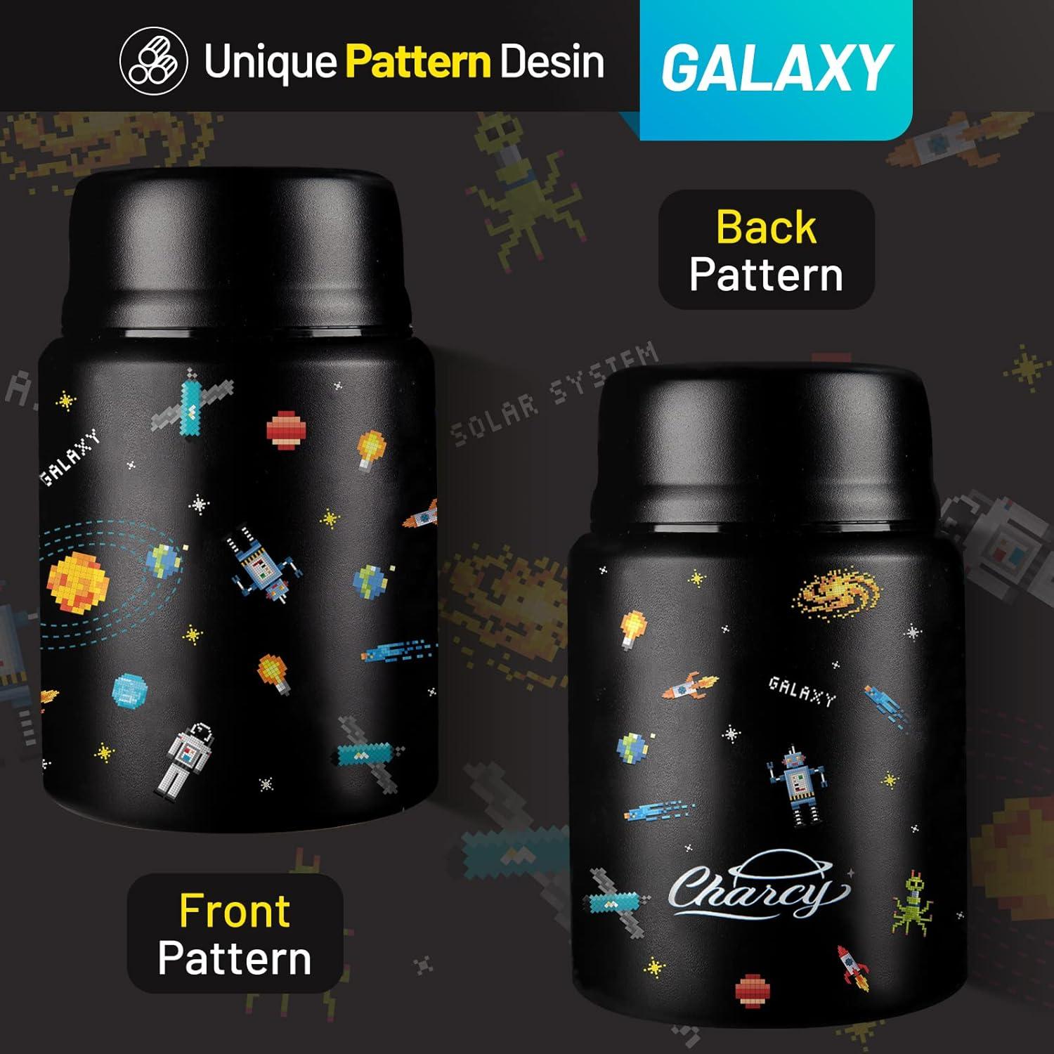 Termo para Comida Caliente Charcy 482ml con Cuchara Plegable