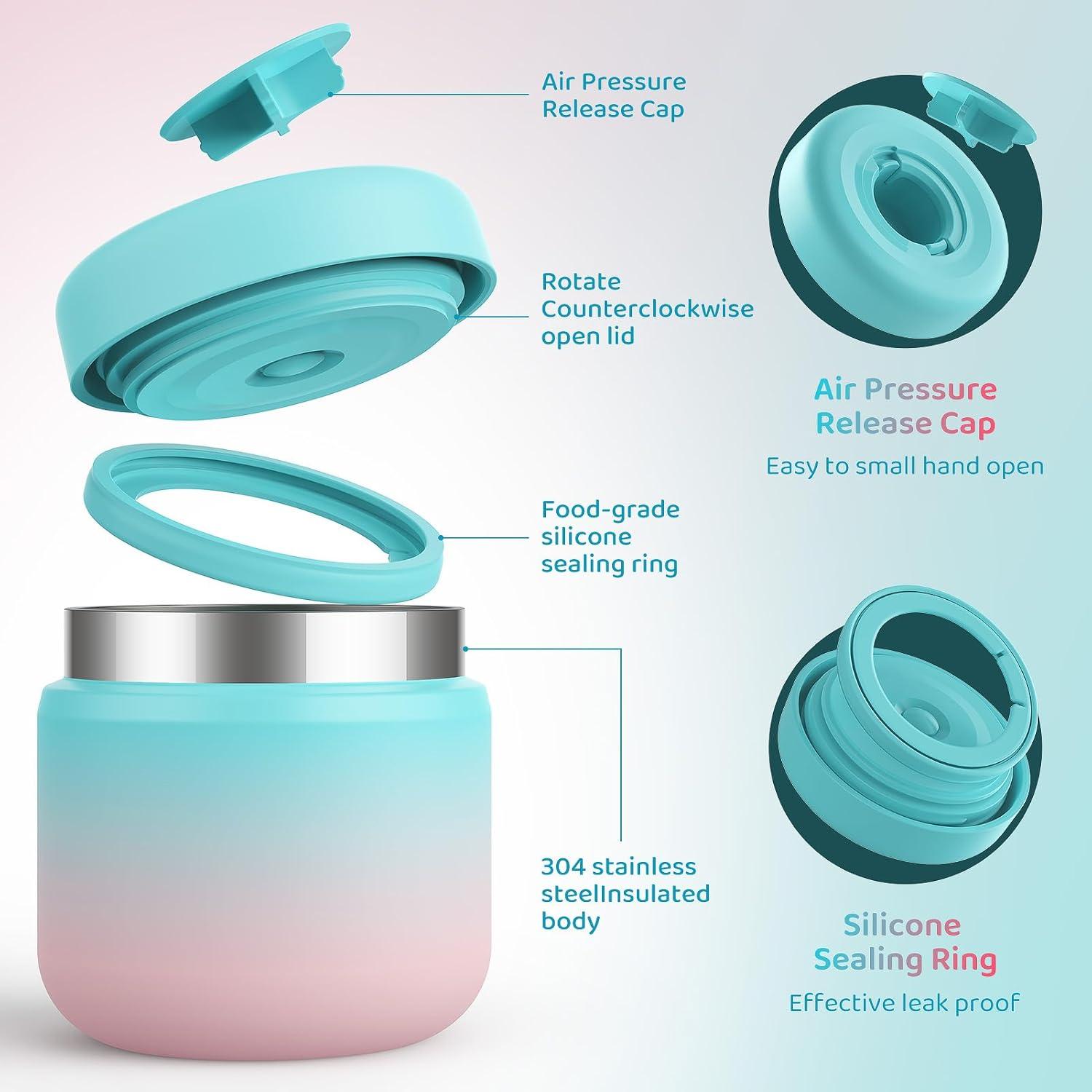 Tarro Térmico Aislado TIME4DEALS 399ml Niños Caramelo