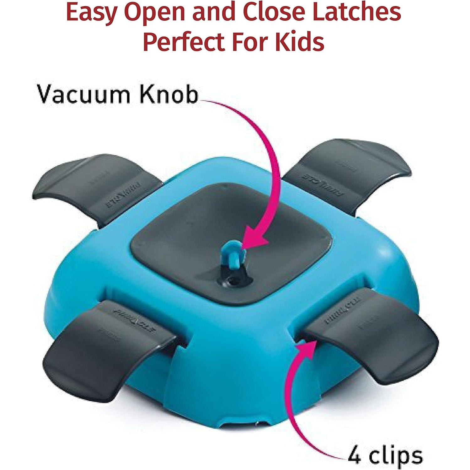 Caja de Almuerzo Aislada Pinnacle 0.47L Azul a Prueba de Fugas