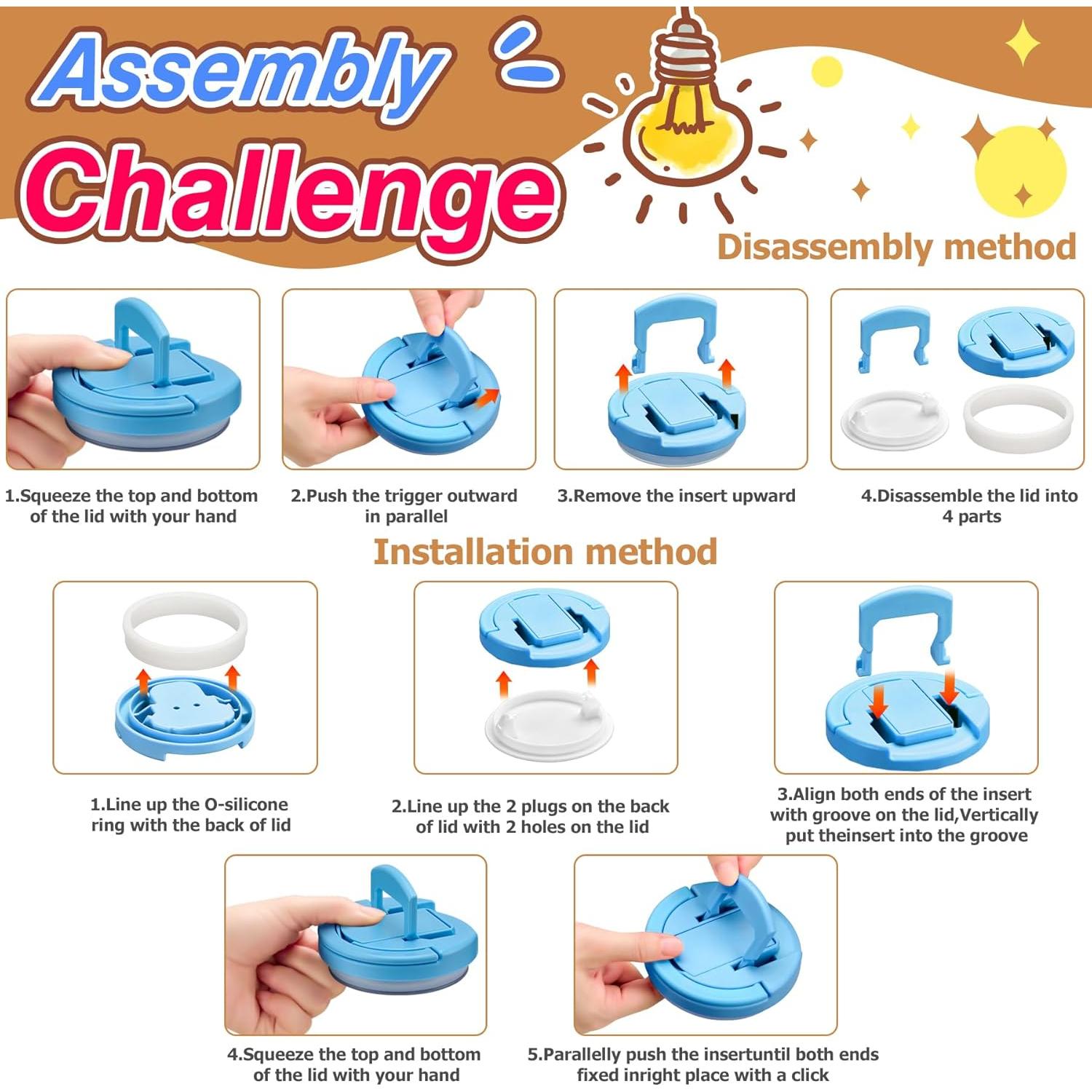 Caja de Almuerzo Bento BABHAMNESS Azul con Termo 240ml