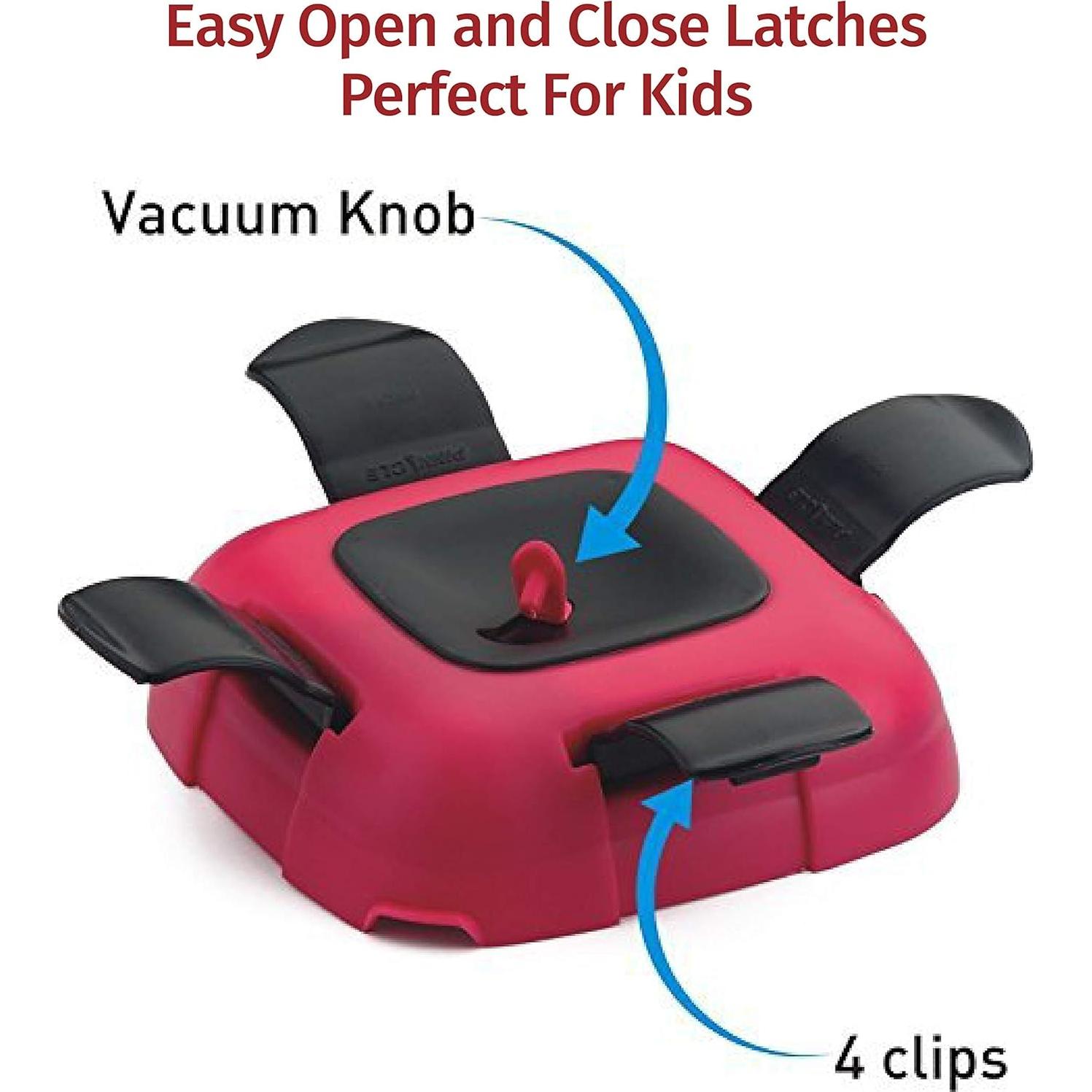 Caja de Almuerzo Térmica Pinnacle 473 ml - 2 Unidades Azul-Rosa