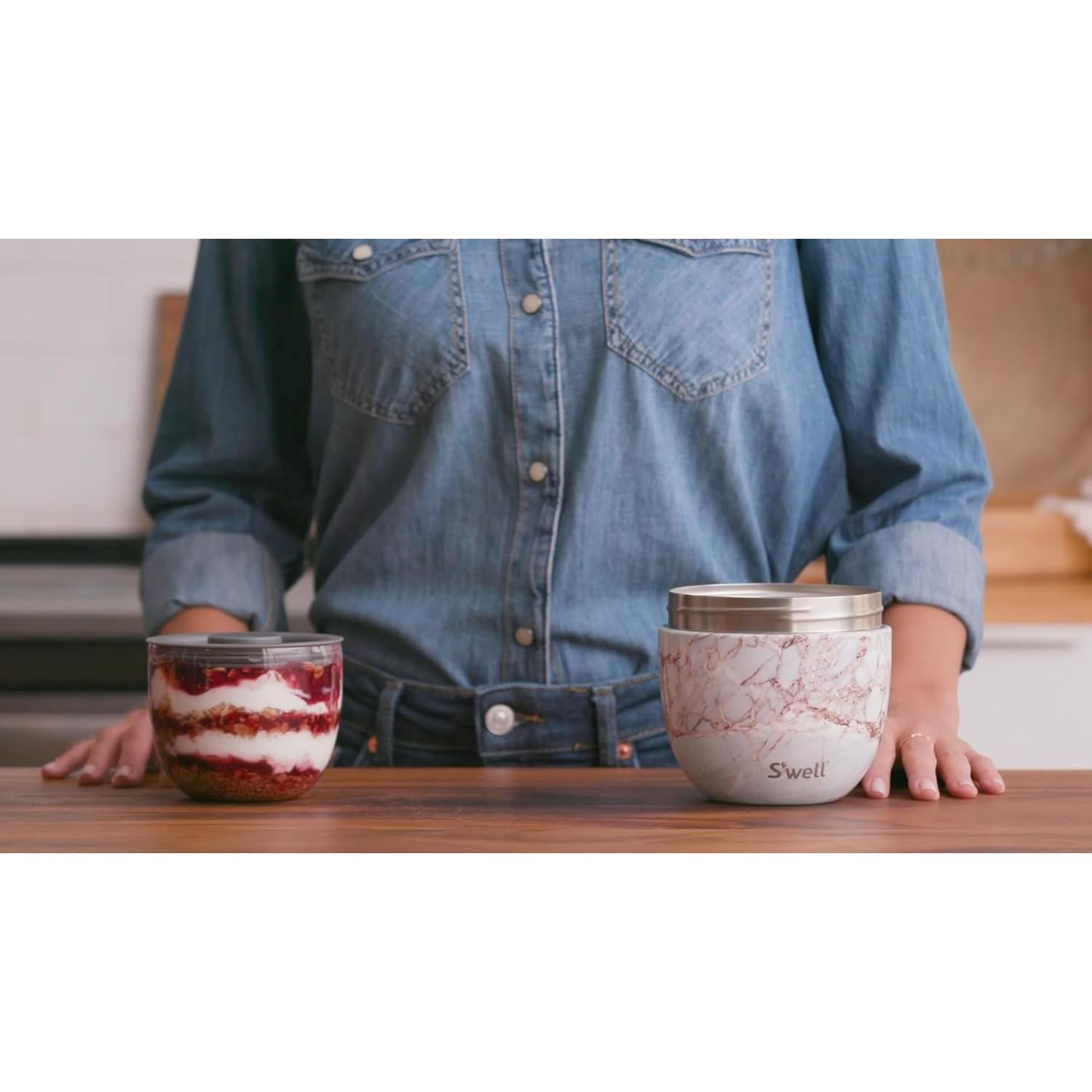 Recipiente S'well Eats 21.5oz Acero Inoxidable Aislado