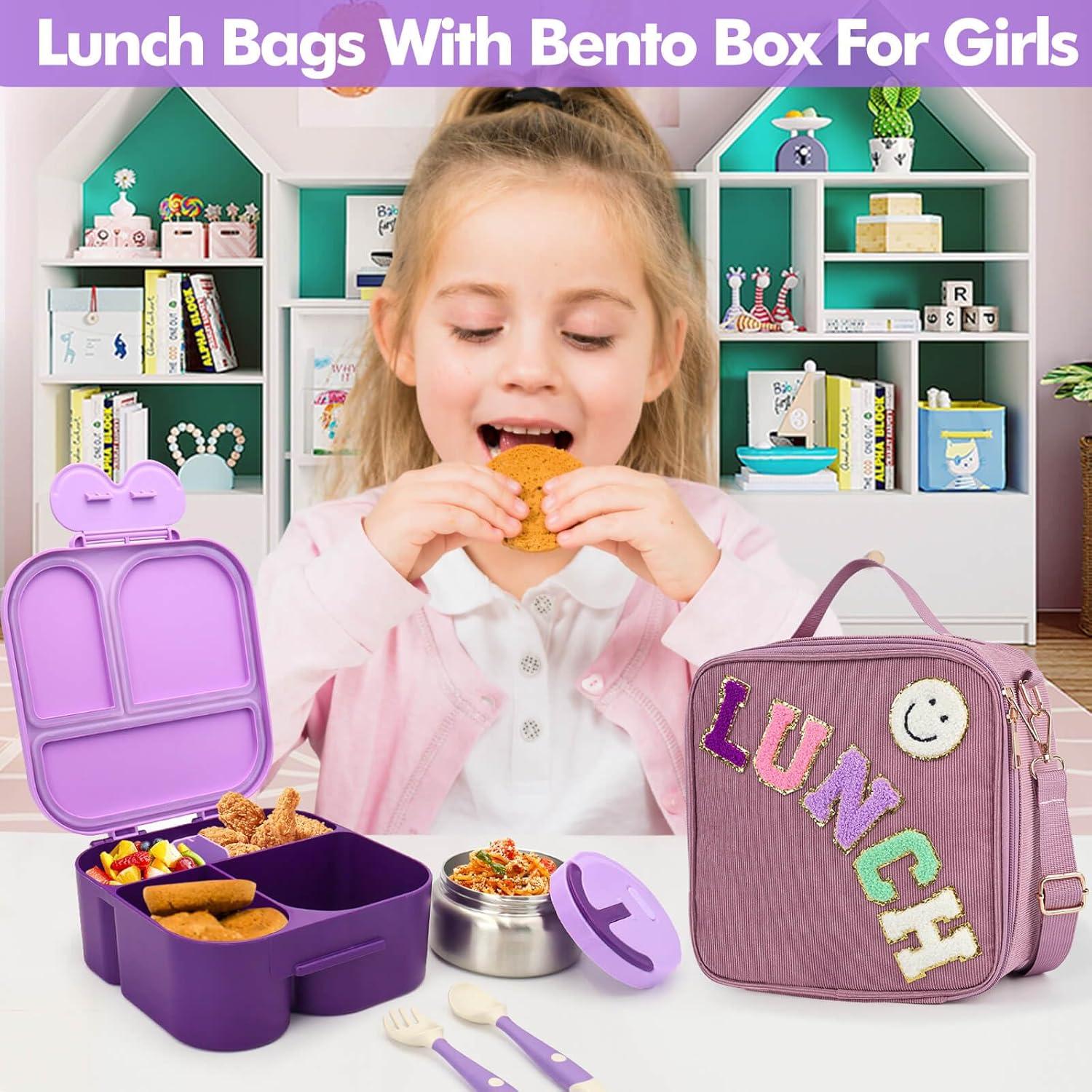 Caja de Almuerzo Bento PainZieteg con Termo y Bolsa Aislada