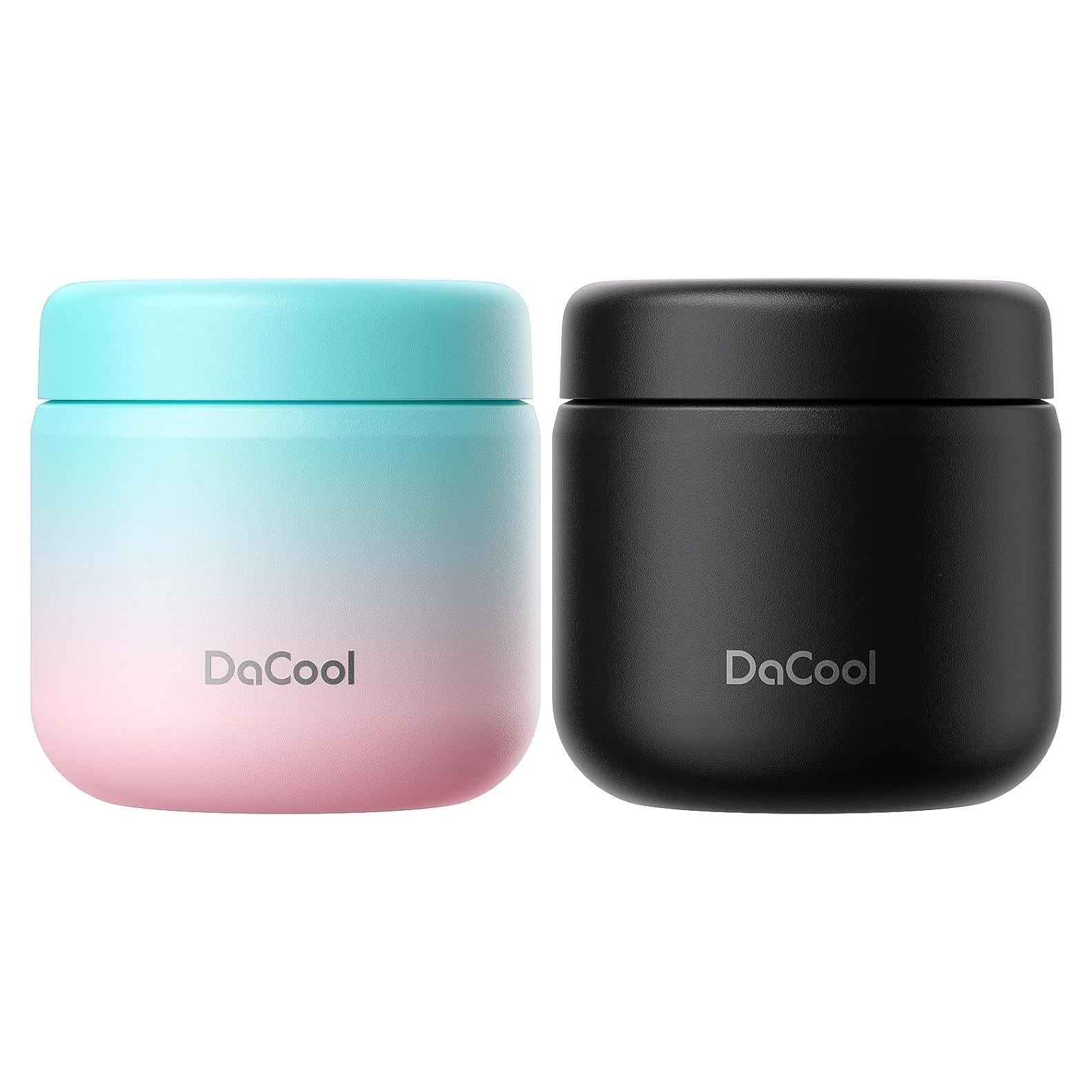 Termo de Comida Aislado DaCool para Niños 400ml - 2 Piezas