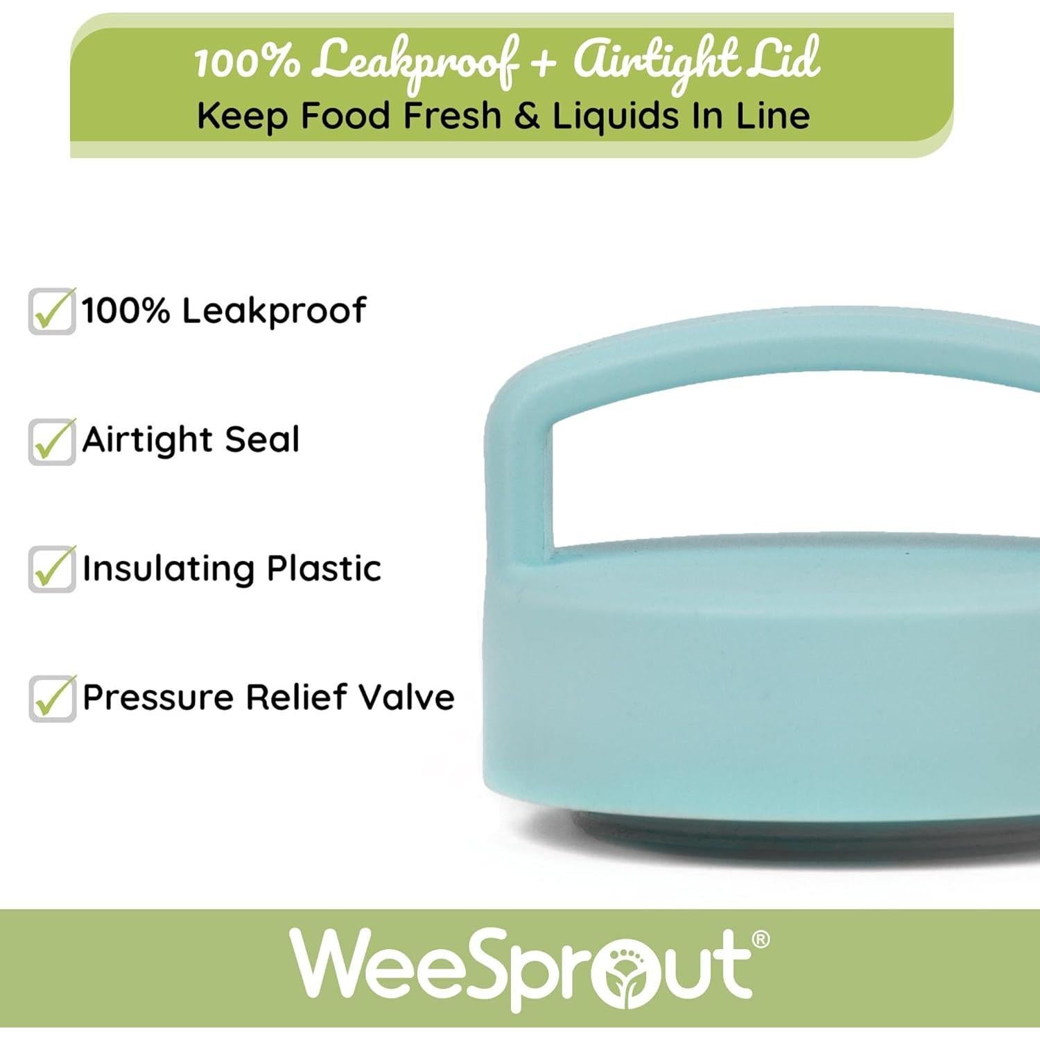 Termo Aislado WeeSprout 12 oz Acero Inoxidable para Niños