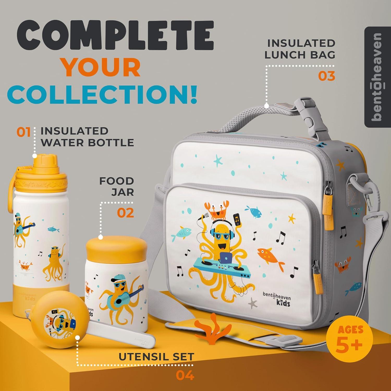 Tarro de Comida para Niños Bentoheaven 300ml Acero Inoxidable