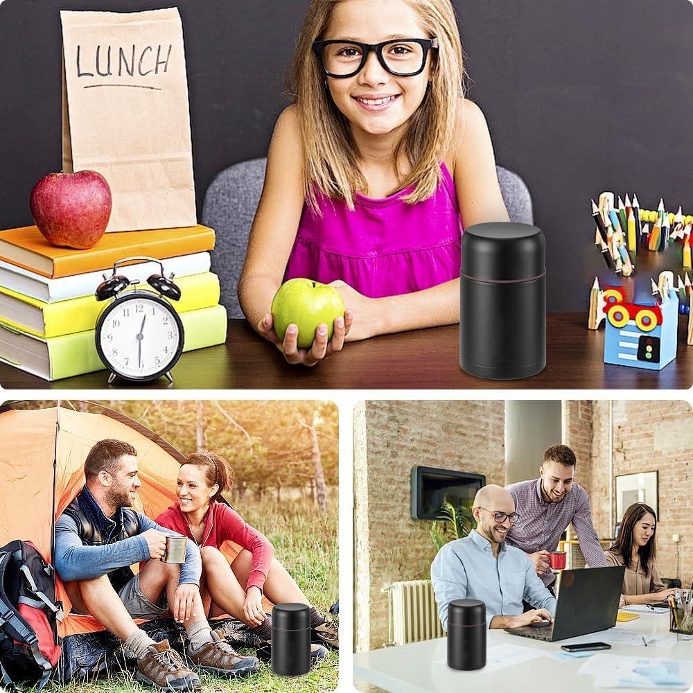 Tarro de Comida Aislado lazycozy 800 ml Acero Inoxidable