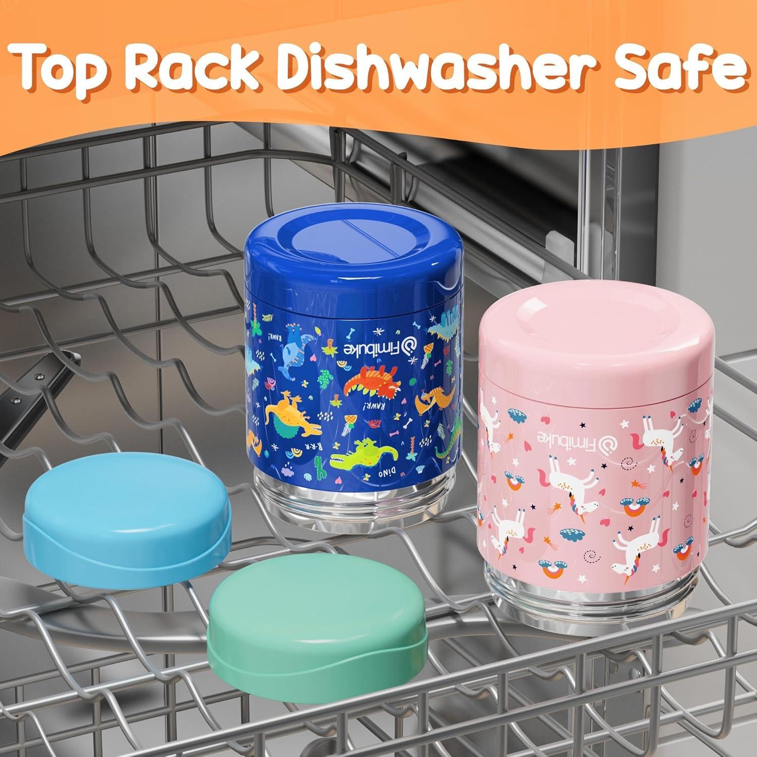 Tarro de Comida Aislado Fimibuke 12 oz Acero Inoxidable BPA Free