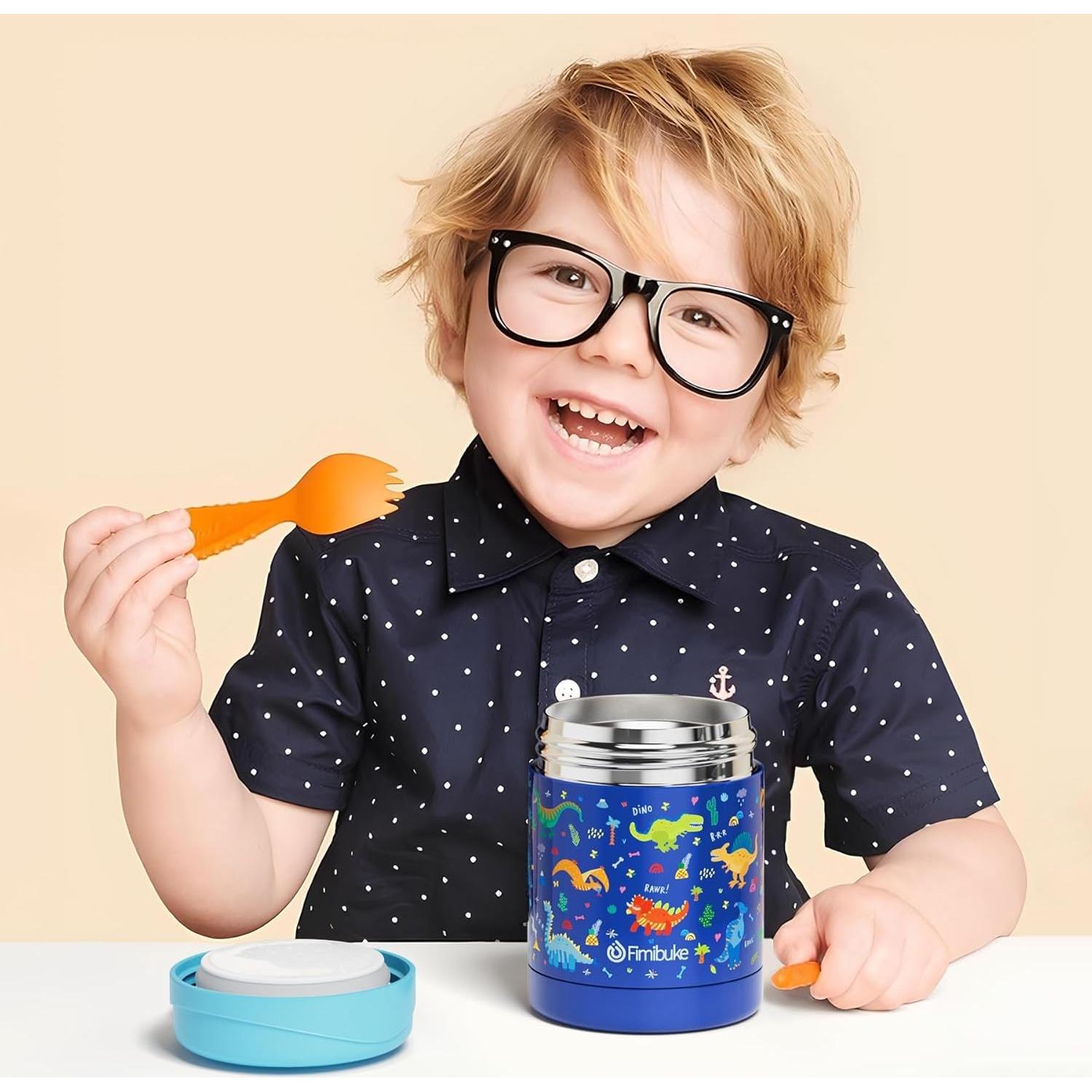 Tarro de Comida Aislado Fimibuke 12 oz Acero Inoxidable BPA Free