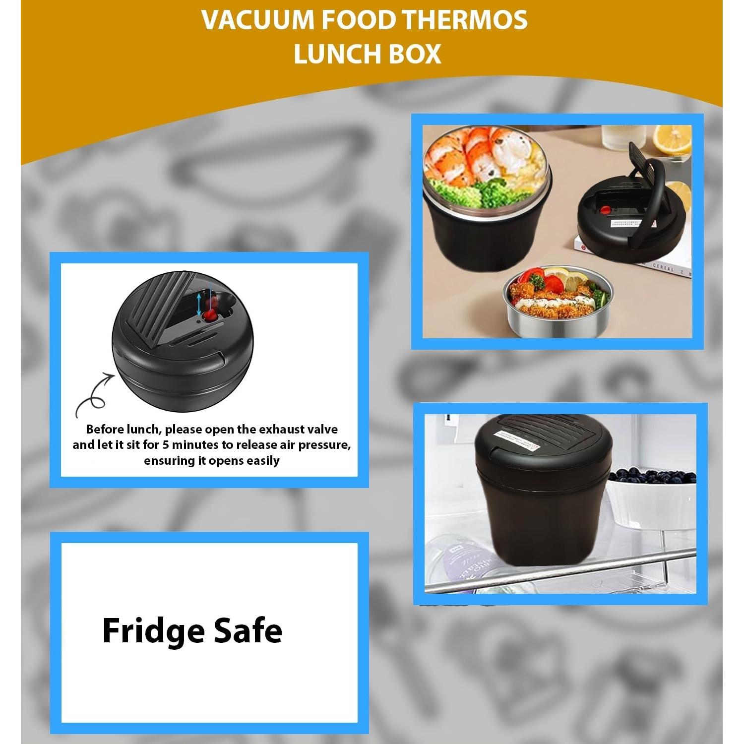 Tarro de Comida Térmico NOMI 1.18 L Acero Inoxidable Aislado