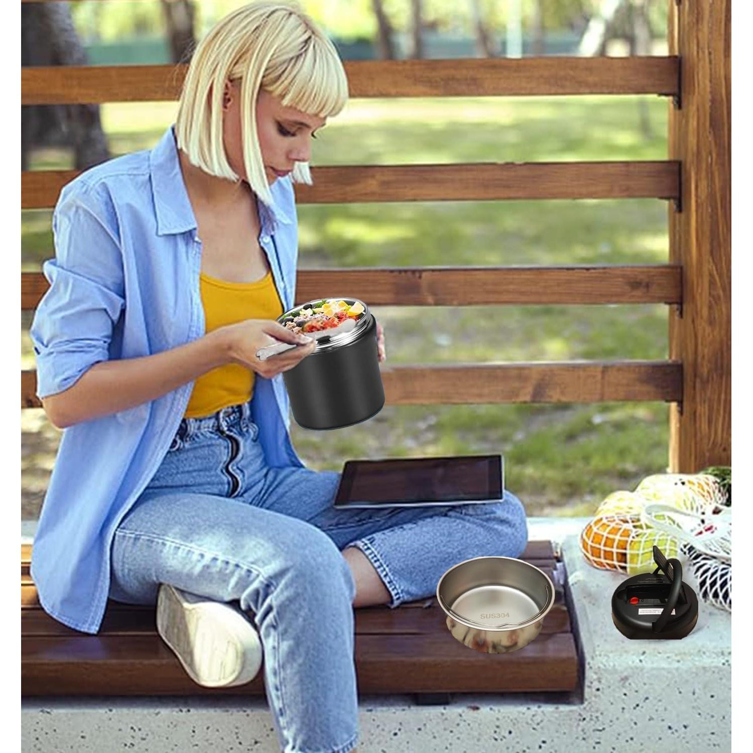 Tarro de Comida Térmico NOMI 1.18 L Acero Inoxidable Aislado