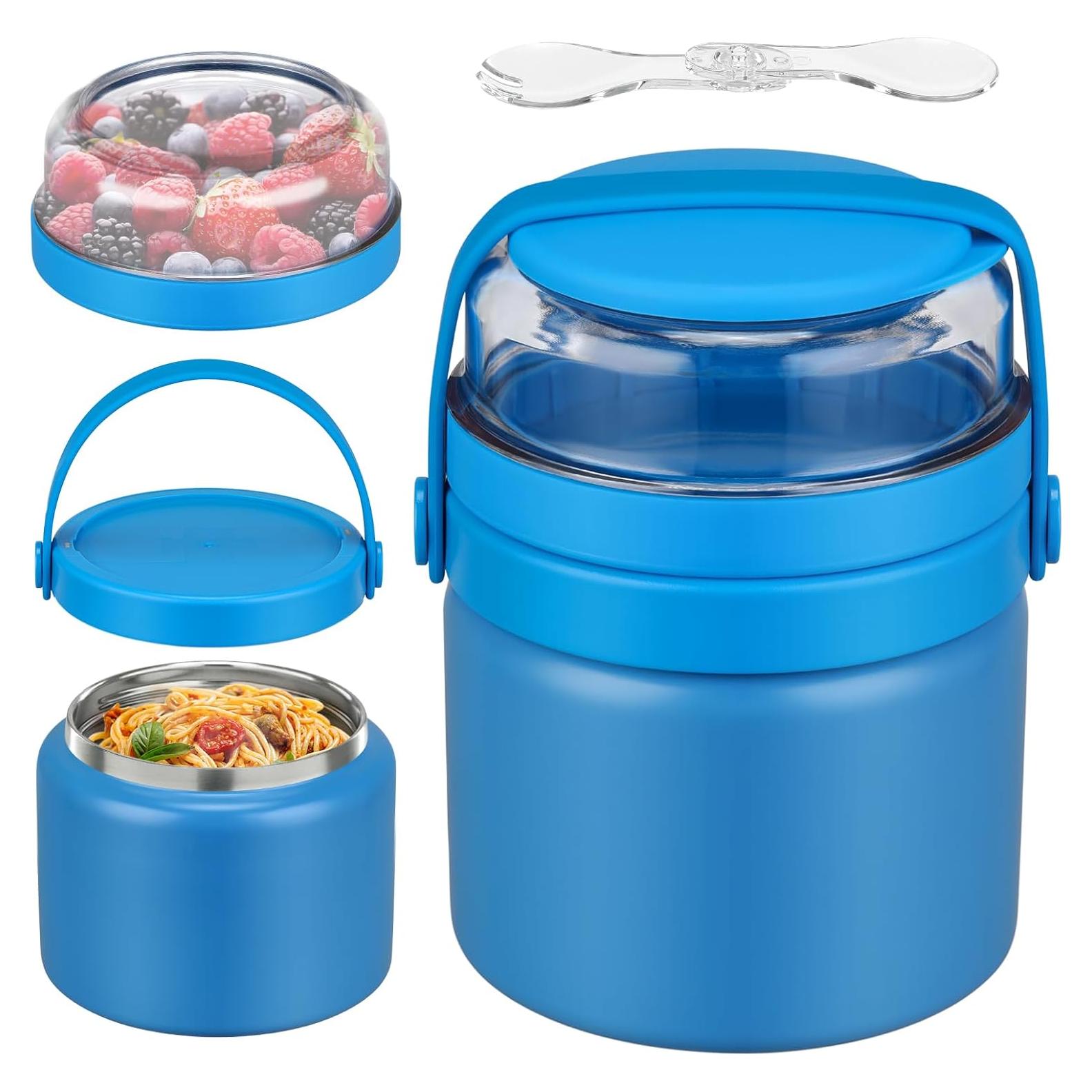 Contenedor Térmico 2-en-1 Maison Huis 382.7g Azul