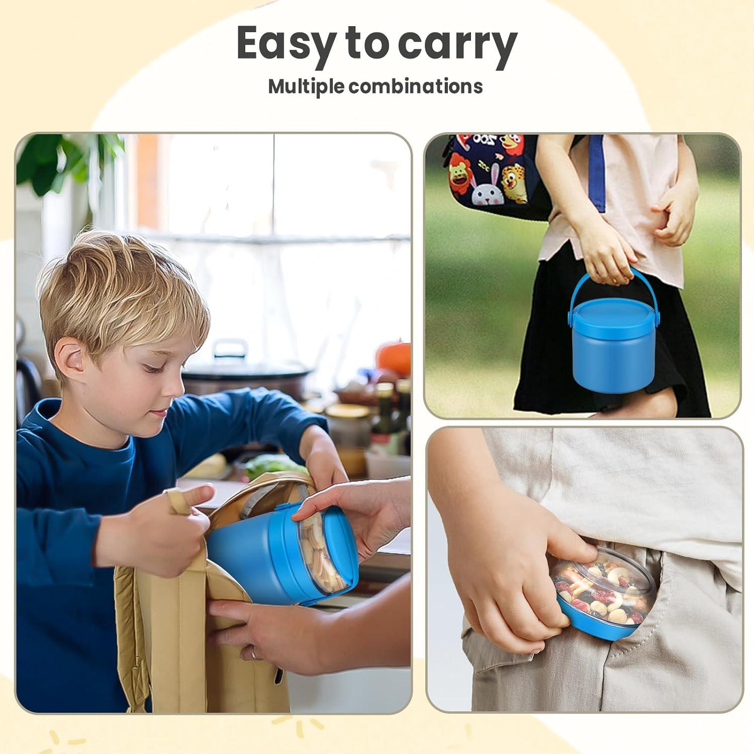 Contenedor Térmico 2-en-1 Maison Huis 382.7g Azul