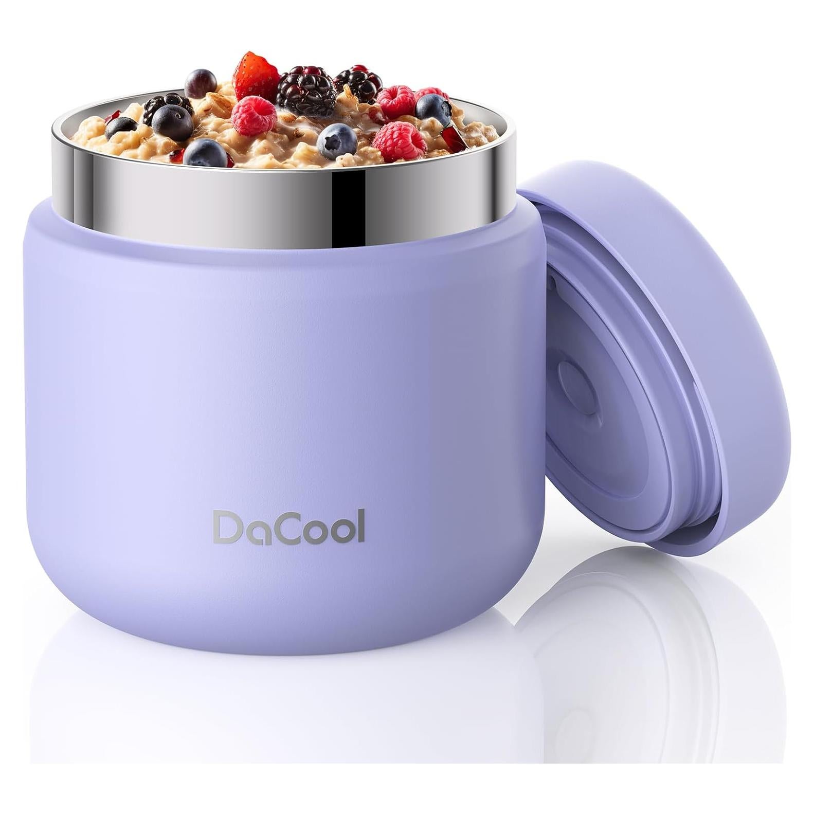 Termo Aislado para Comida Niños DaCool 400 ml Acero Inoxidable