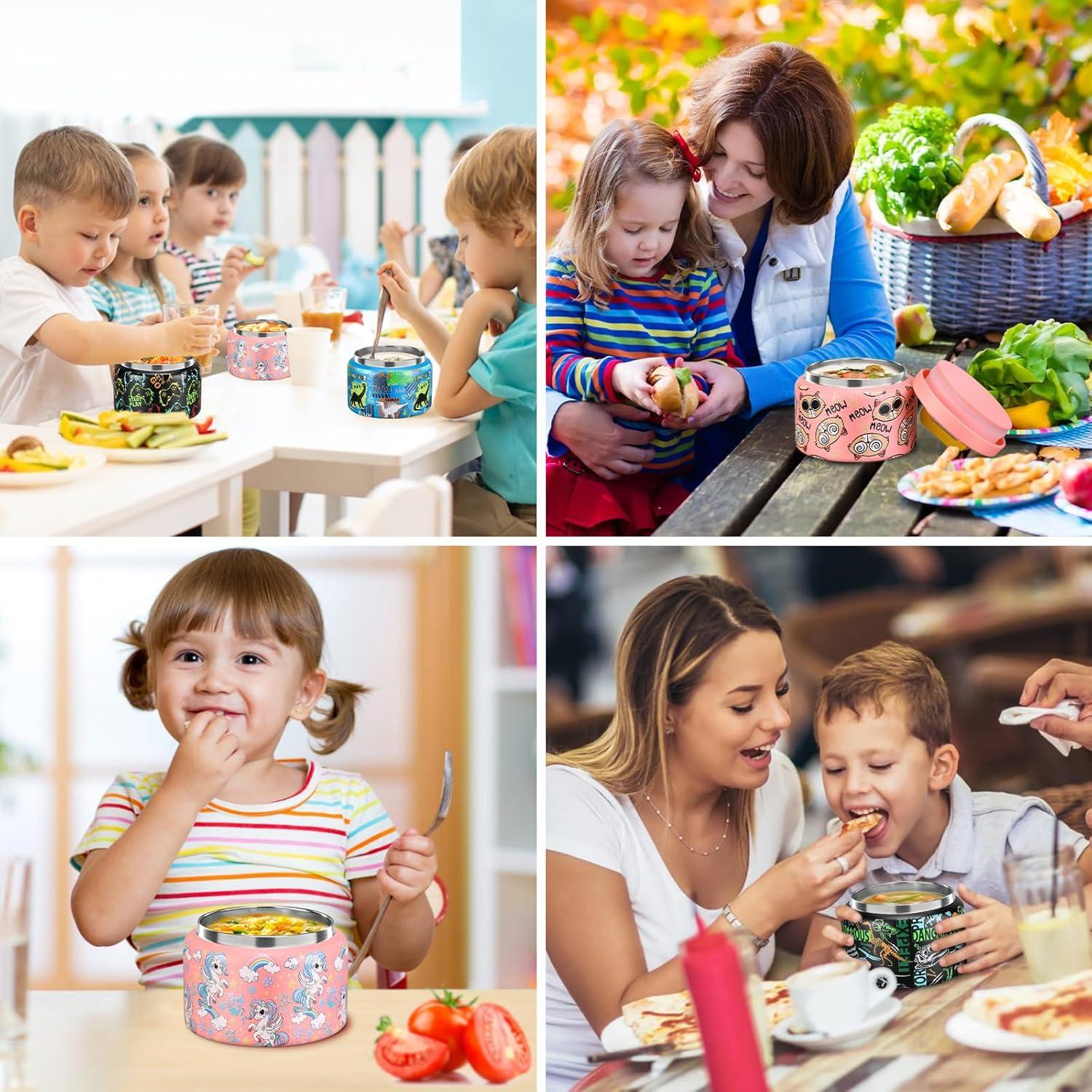 Tarro Térmico MAISON HUIS 240ml Aislado Acero Inoxidable Azul