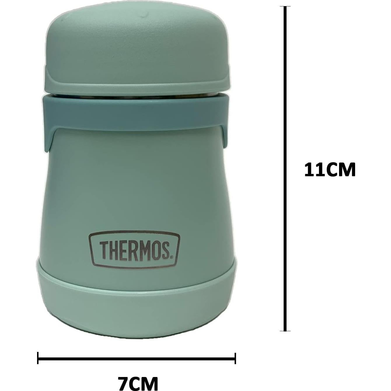 Tarro de Comida Aislado THERMOS Bebé 207 ml Acero Inoxidable Menta