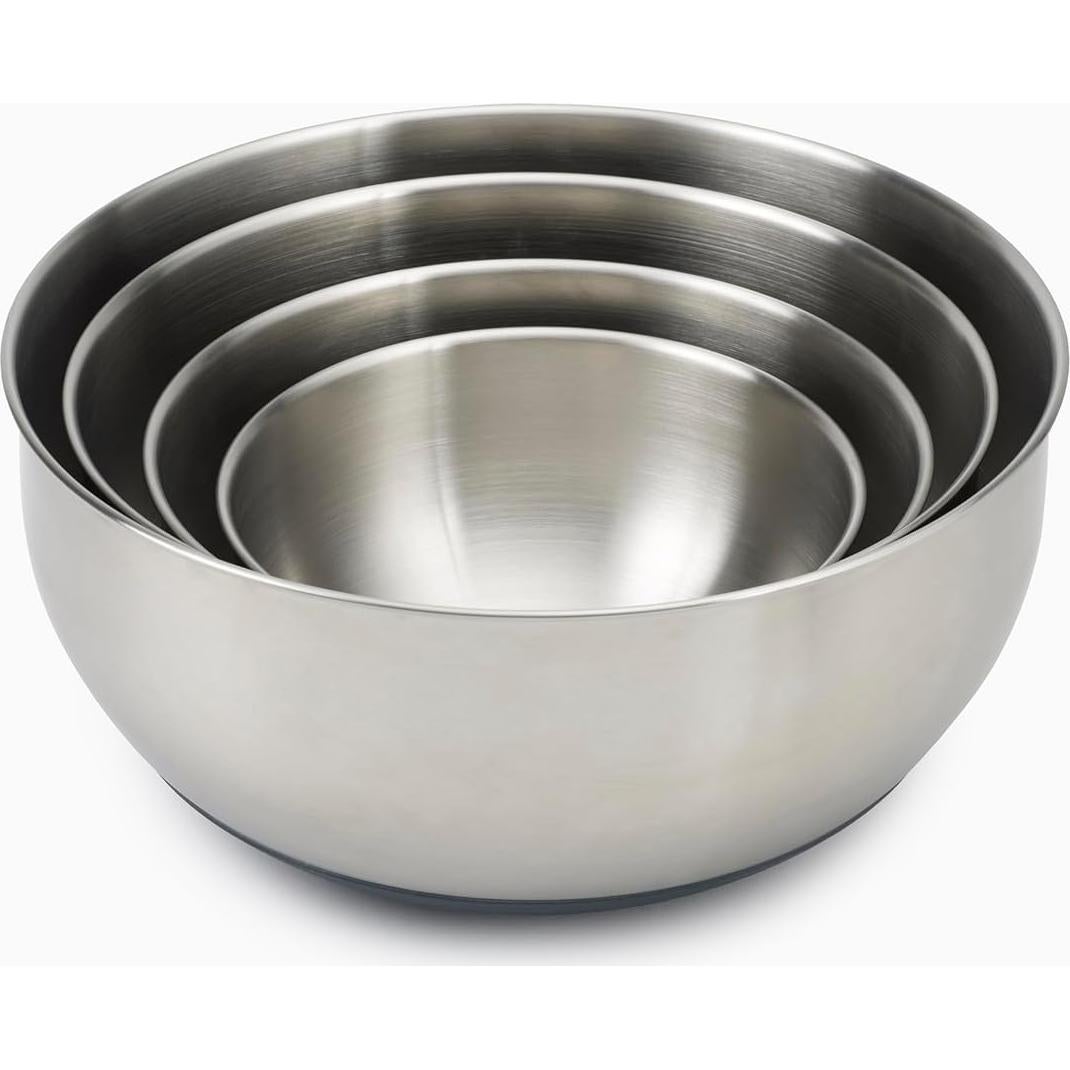 Juego de 4 Tazones de Mezcla Joseph Joseph Acero Inoxidable