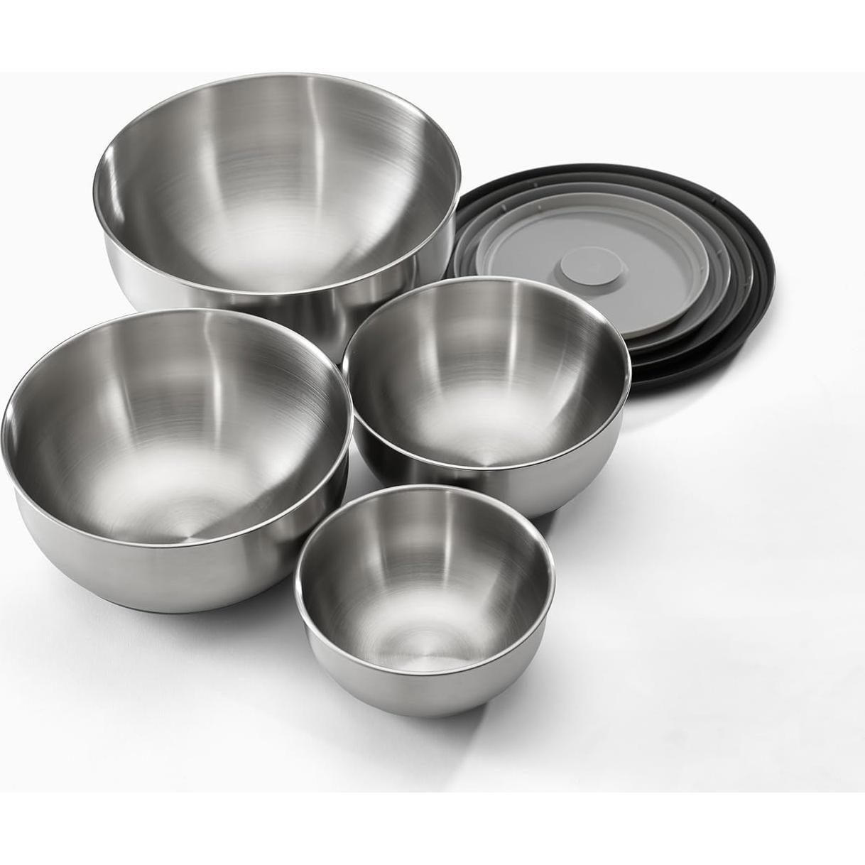 Juego de 4 Tazones de Mezcla Joseph Joseph Acero Inoxidable