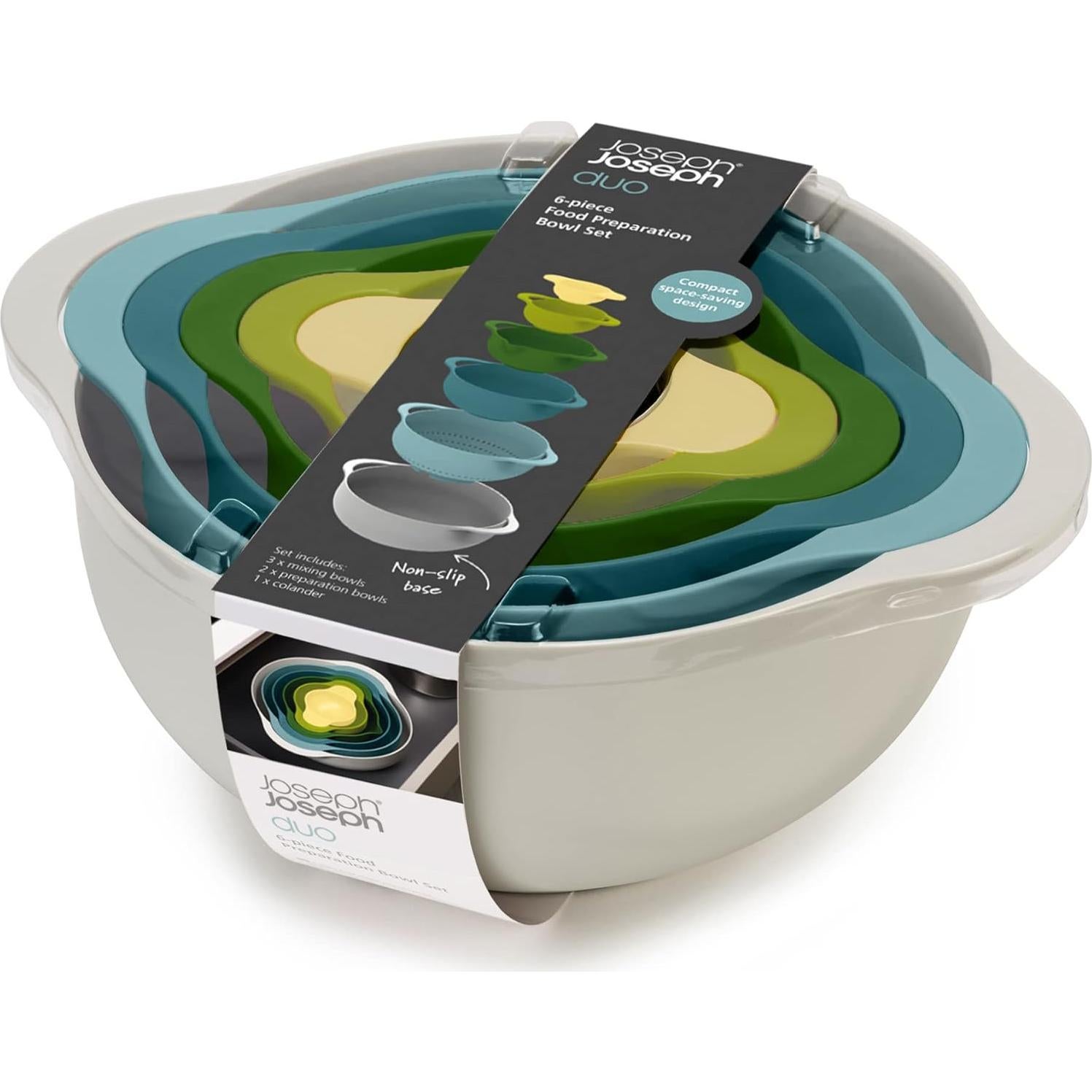 Conjunto de Preparación de Alimentos 6 Piezas Joseph Joseph