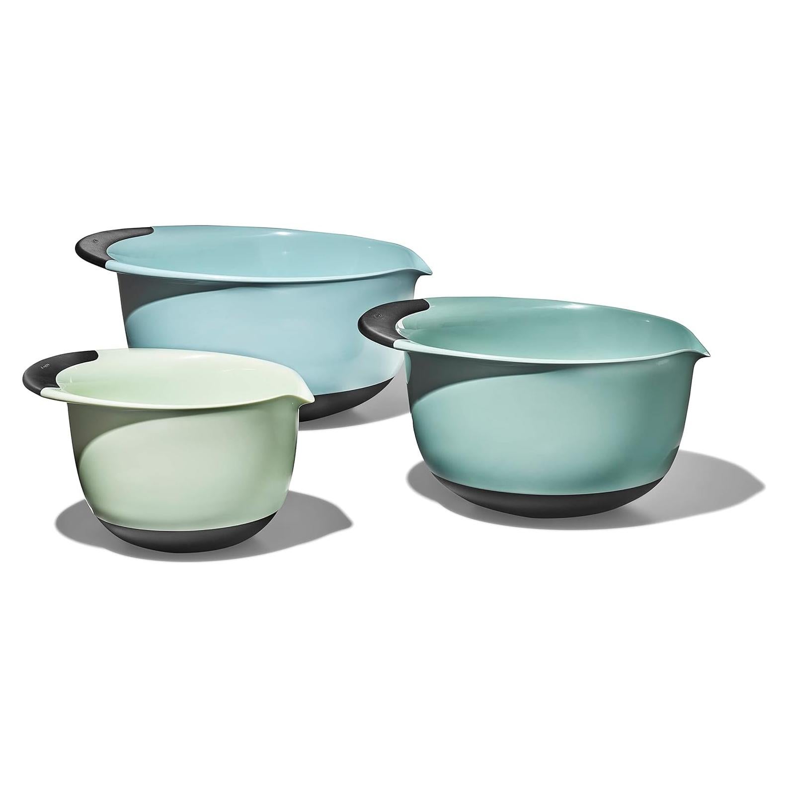 Set de 3 Tazones de Mezcla OXO Good Grips - 1.42L, 2.84L, 4.73L