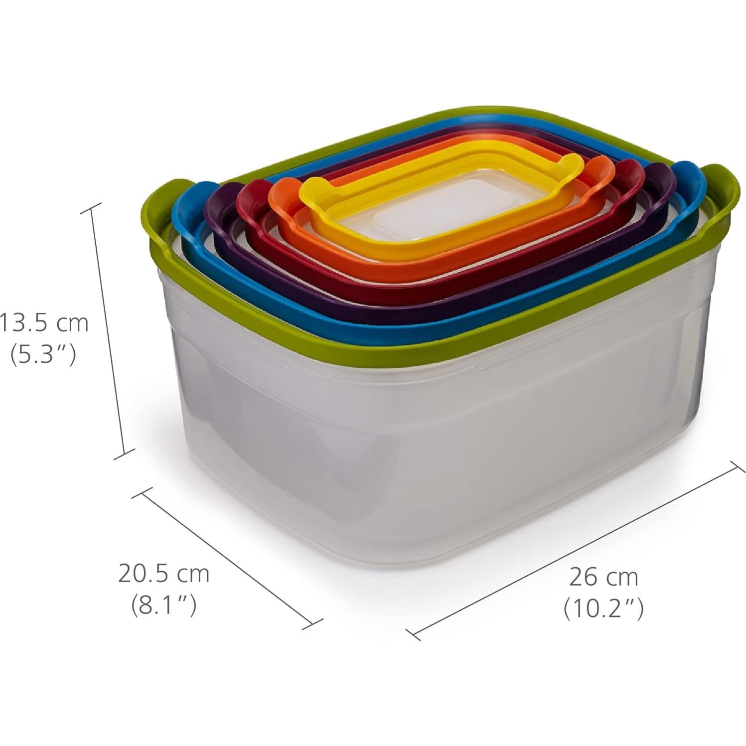 Conjunto de Contenedores de Almacenamiento Joseph Joseph 12 Piezas