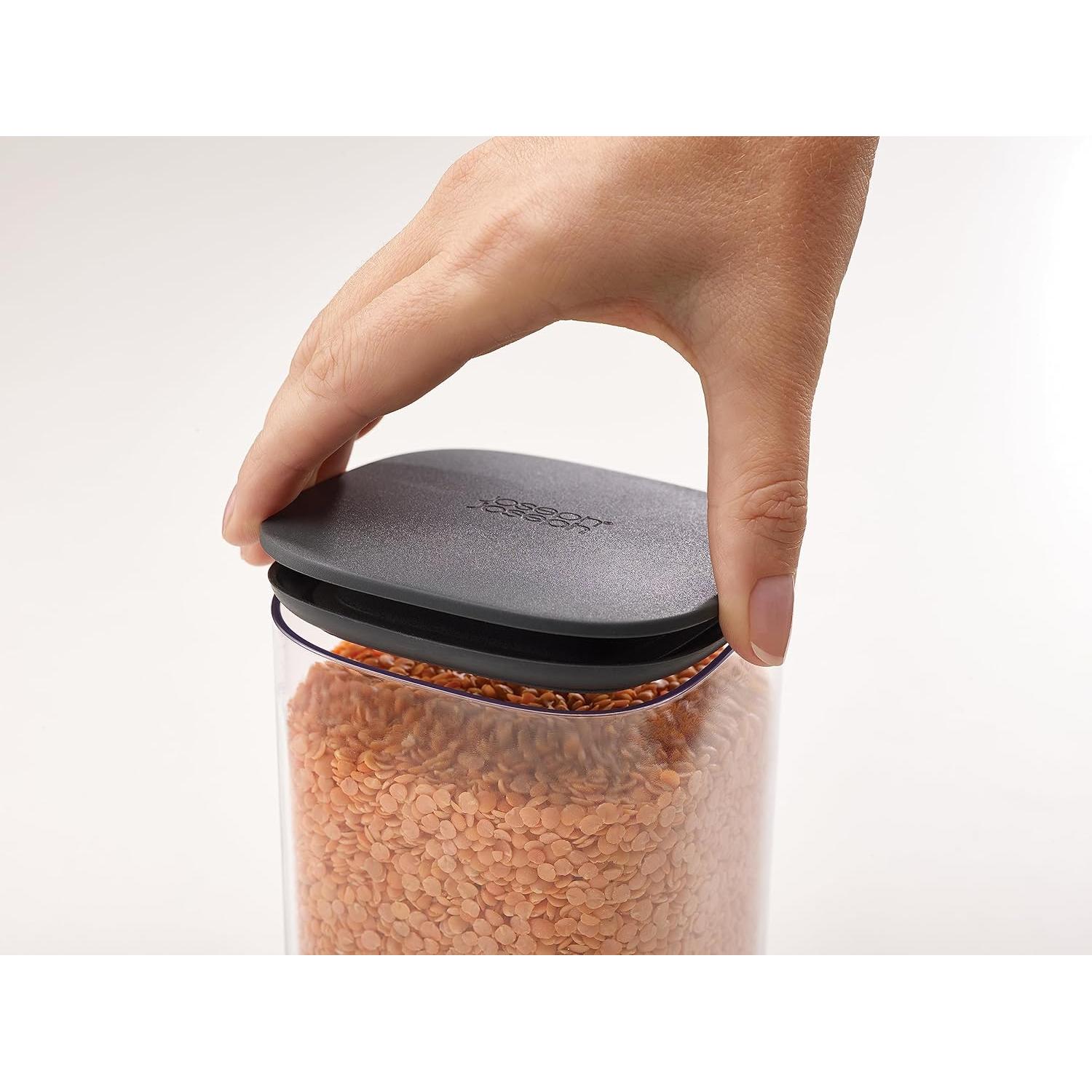 Conjunto de 5 Contenedores de Almacenamiento Joseph Joseph Gris