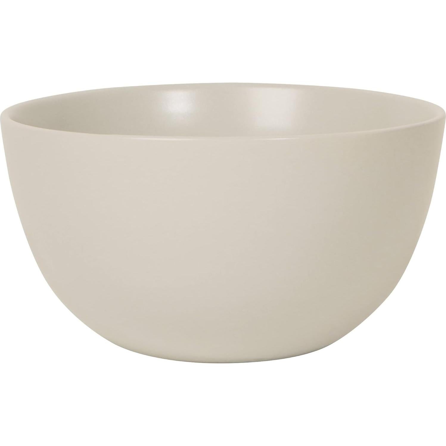 Set de 3 Tazones de Cerámica Apilables Ahora Diseños Blanco Mate