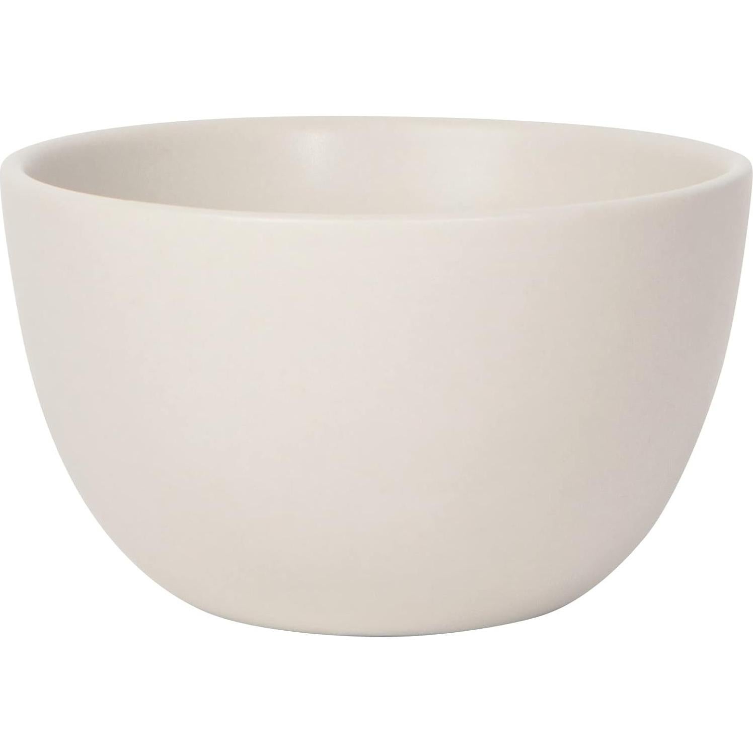 Set de 3 Tazones de Cerámica Apilables Ahora Diseños Blanco Mate