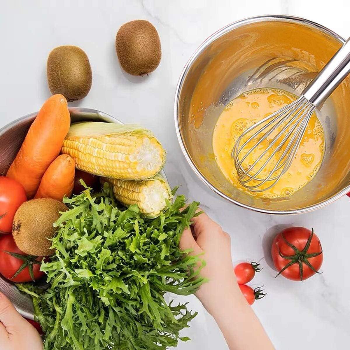 Juego de Tazones de Mezcla Umite Chef 6 Piezas Acero Inoxidable