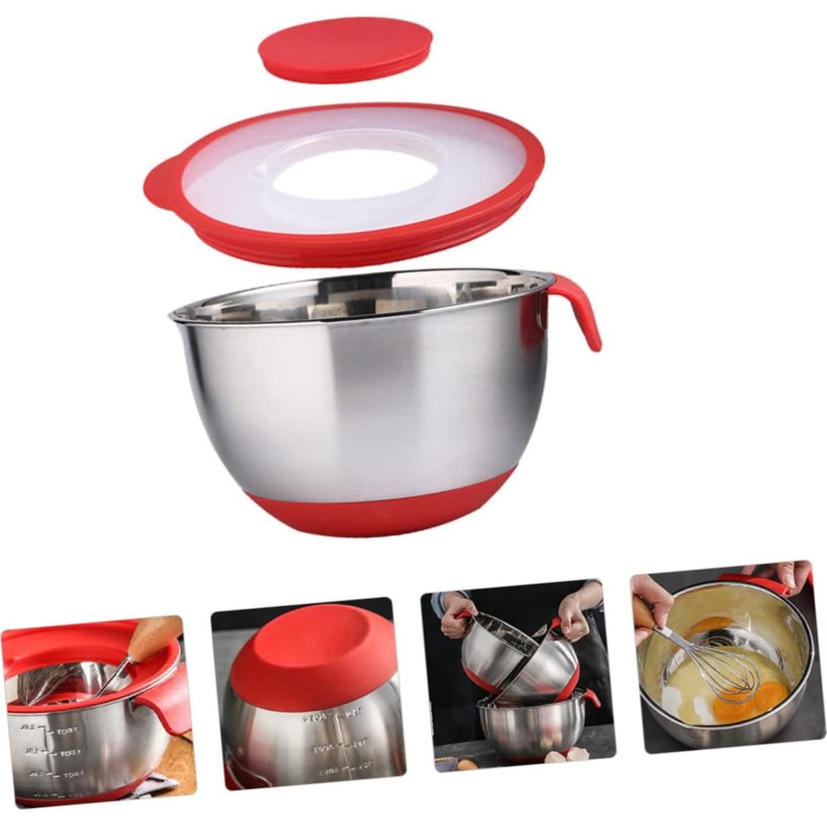 Tazón Mezclador Multifuncional Zerodeko Acero Inoxidable 20cm