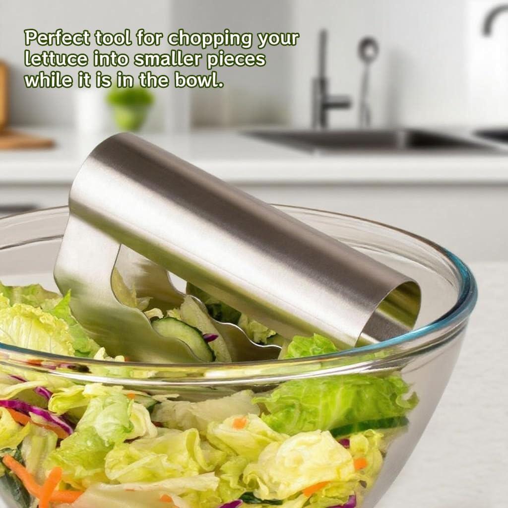 Cortador de Ensalada TanDraji con Cubierta Protectora 15x9.4cm