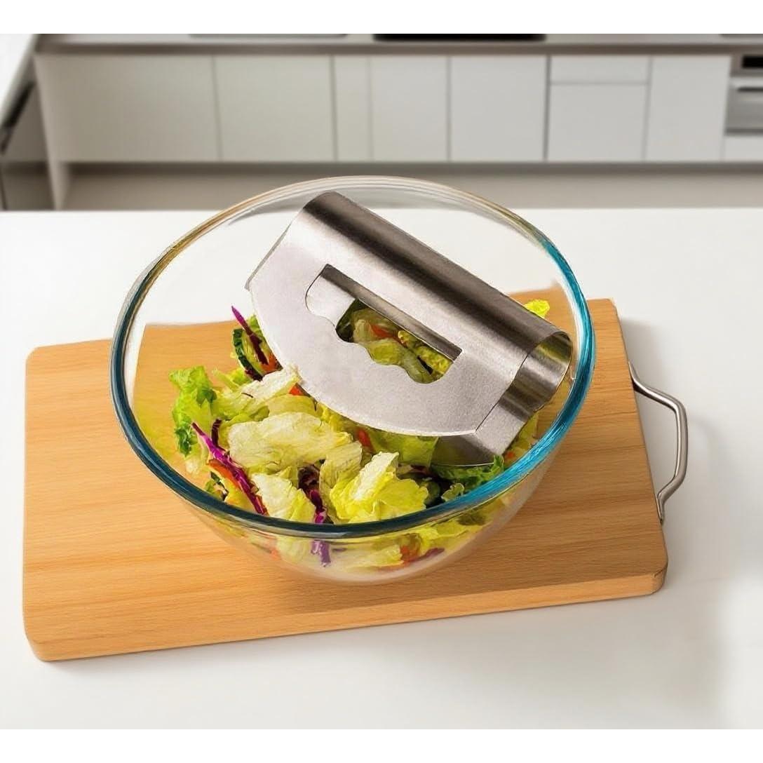 Cortador de Ensalada TanDraji con Cubierta Protectora 15x9.4cm