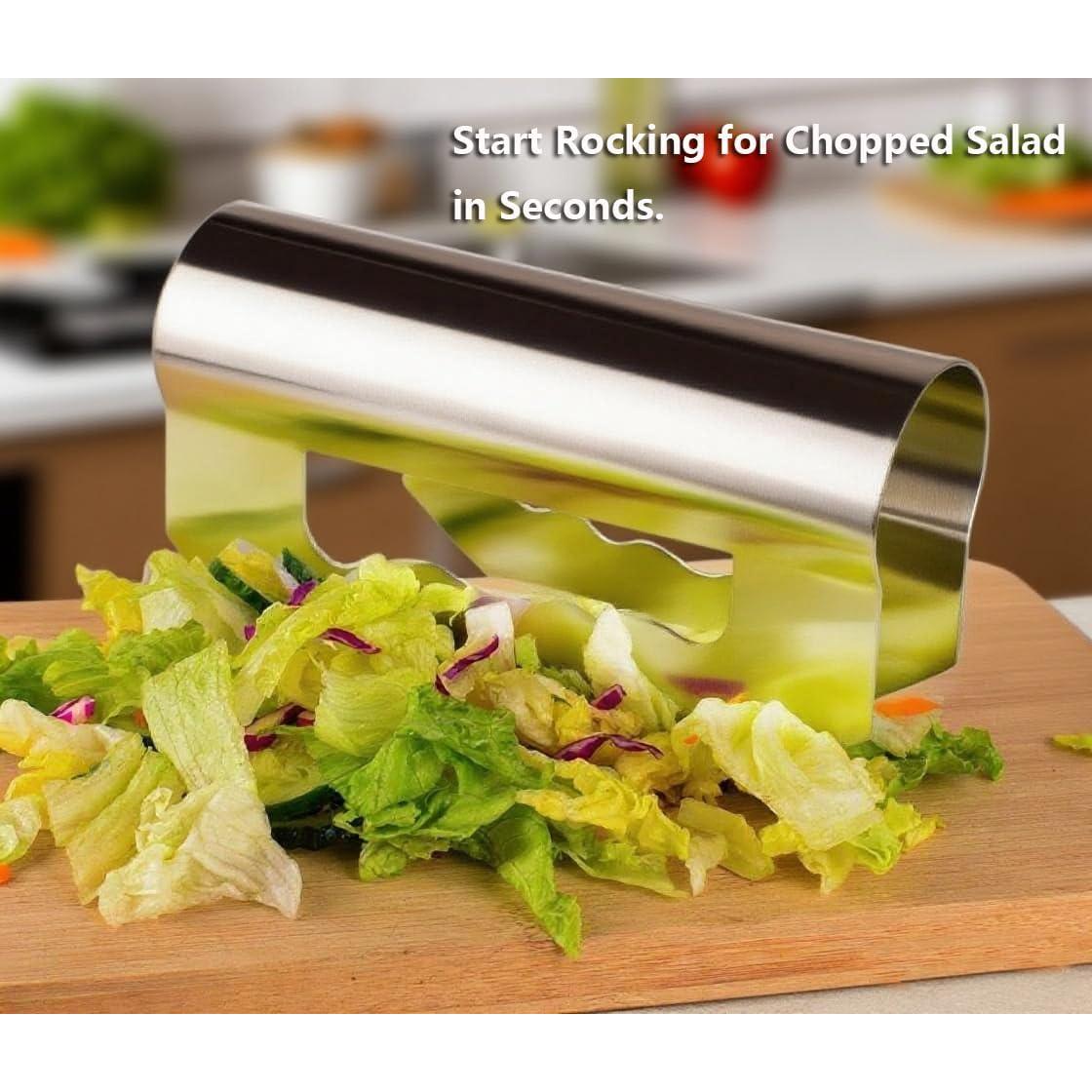 Cortador de Ensalada TanDraji con Cubierta Protectora 15x9.4cm