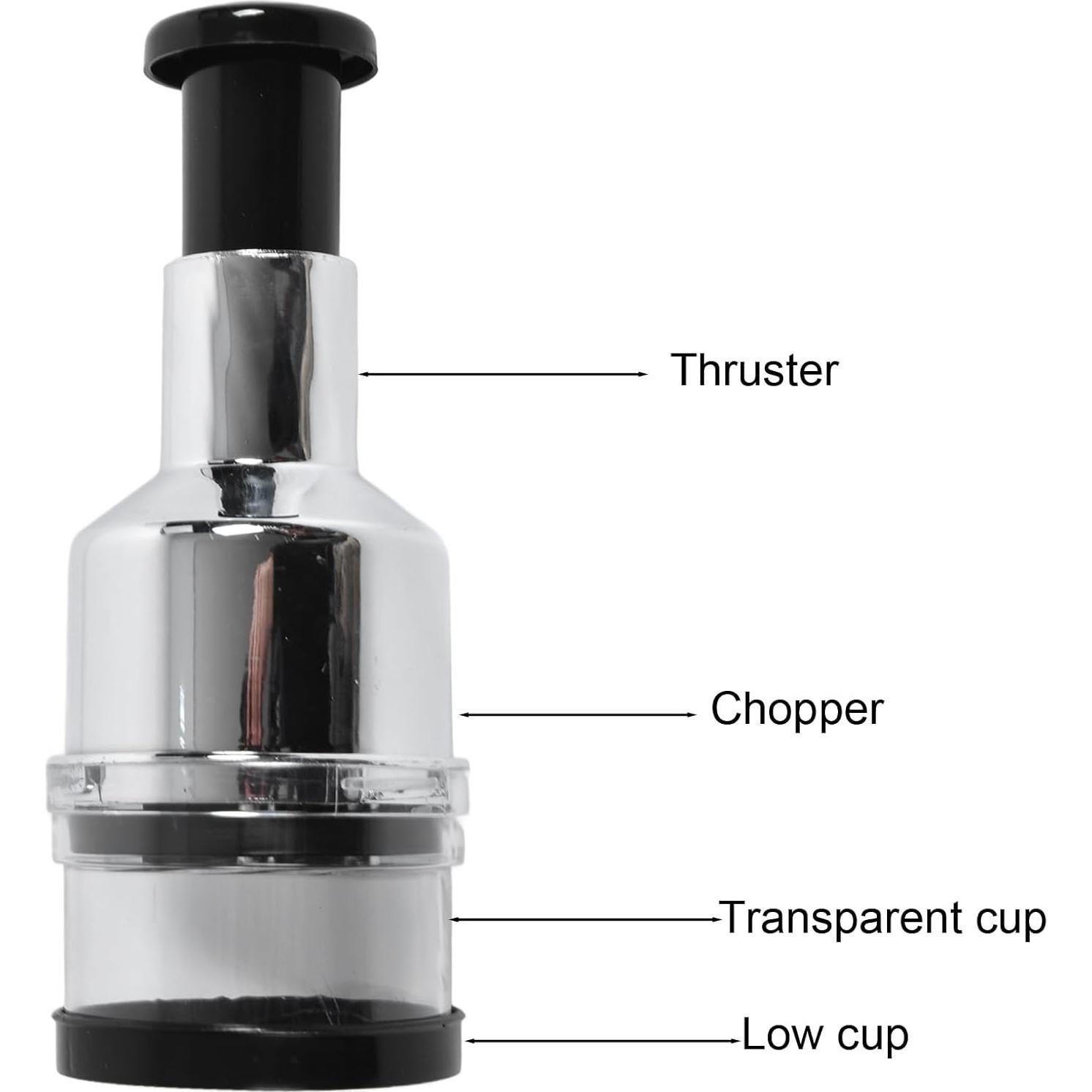 Picador de Cebolla Manual AYNEFY de Acero Inoxidable 230g