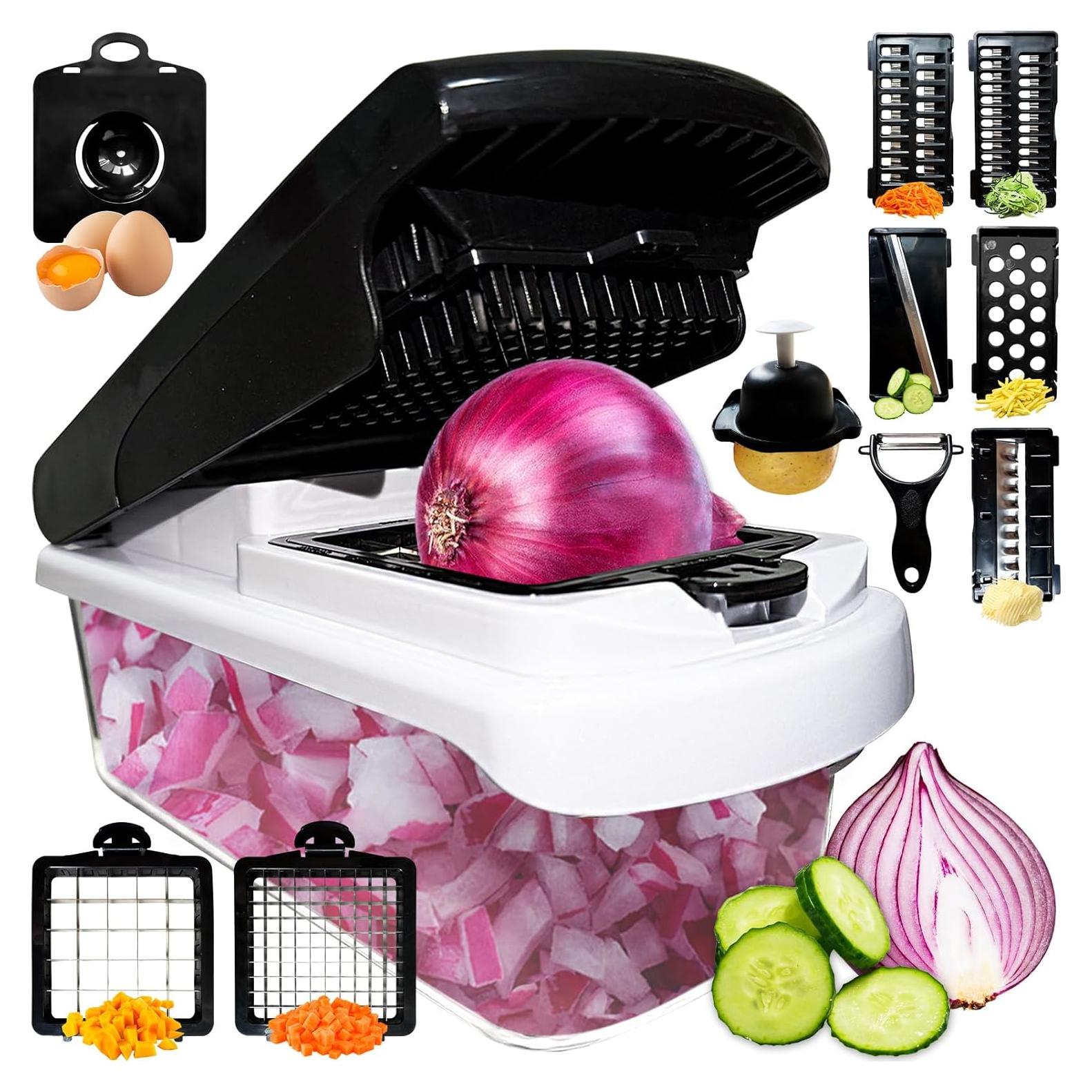 Picador de Verduras Strangefly 16 en 1 con Contenedor 1.5L