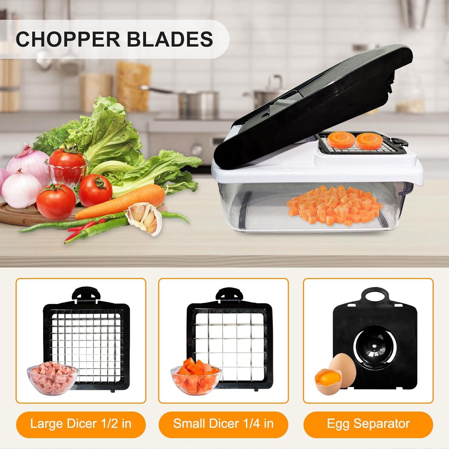 Picador de Verduras Strangefly 16 en 1 con Contenedor 1.5L