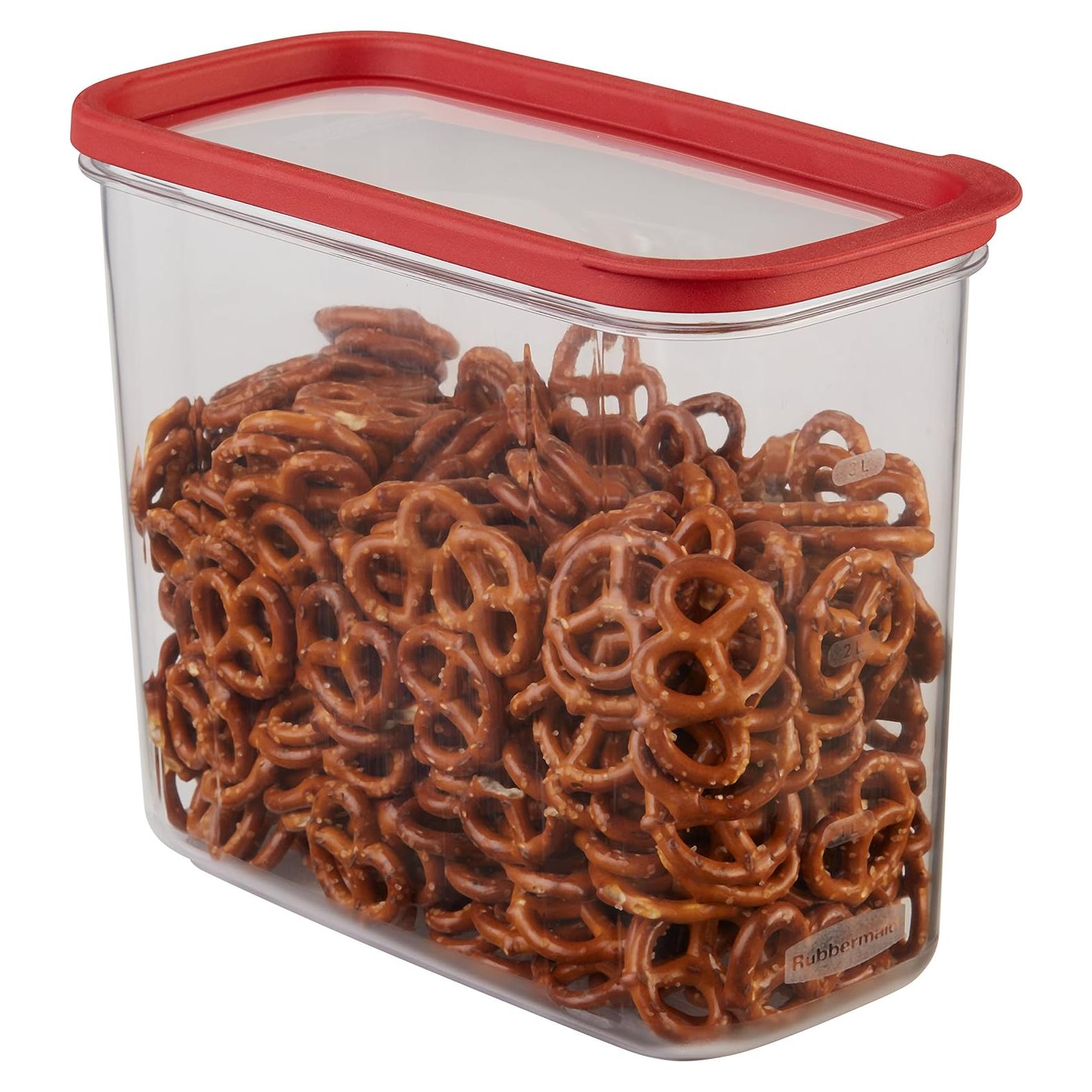 Contenedor de Almacenamiento Rubbermaid 16 Tazas Modular Claro