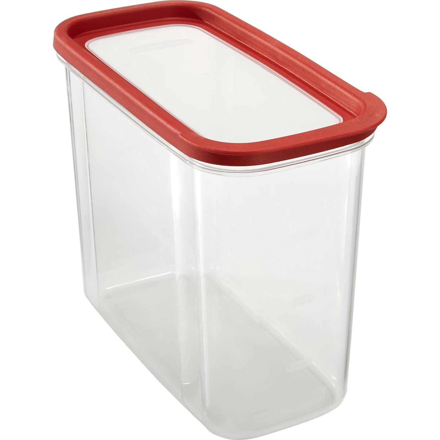 Contenedor de Almacenamiento Rubbermaid 16 Tazas Modular Claro